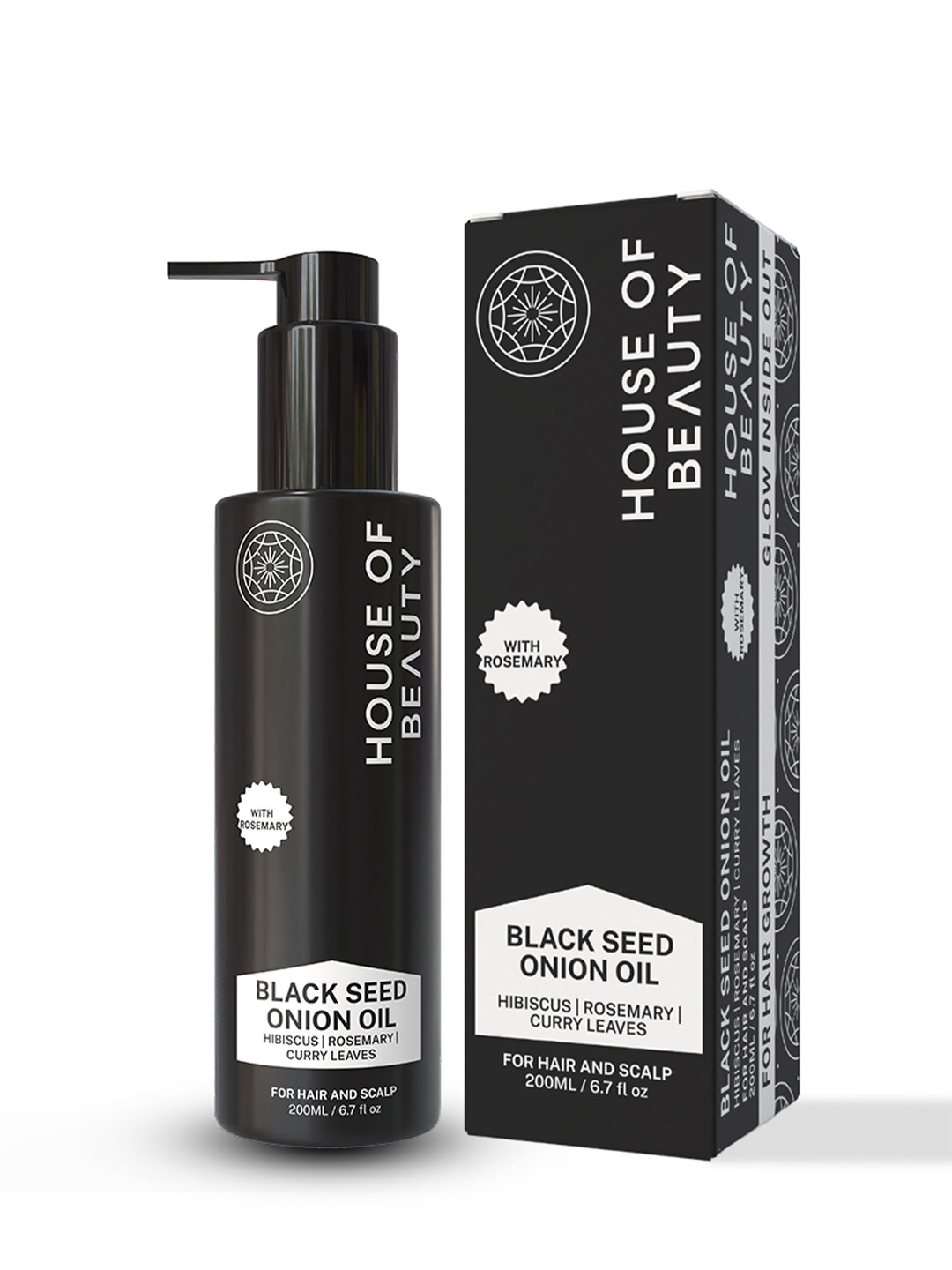 House of Beauty Unisex Blackseed Onion Oil 200ml