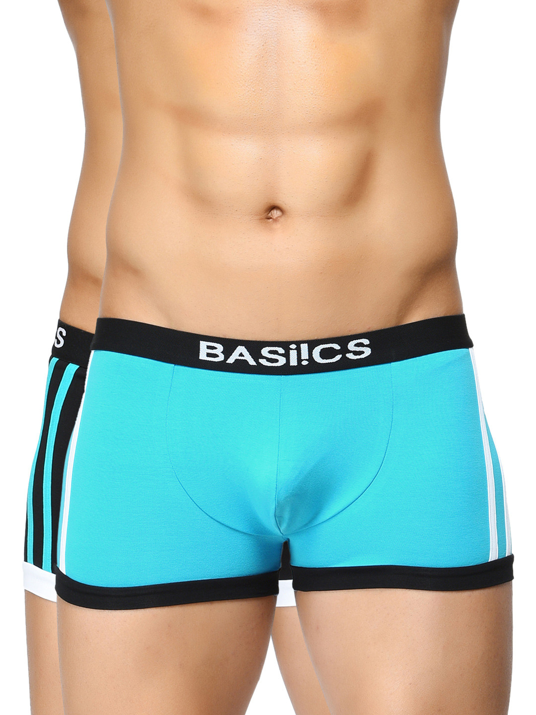 BASIICS by La Intimo Men Pack of 2 Trunks BCSTR010B024