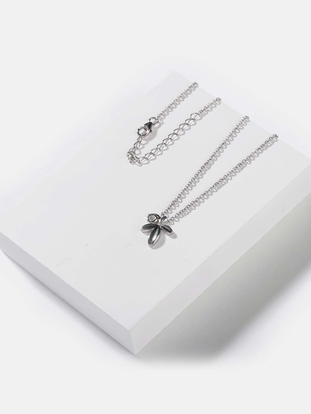 SHAYA Silver-Toned Sterling Silver Necklace
