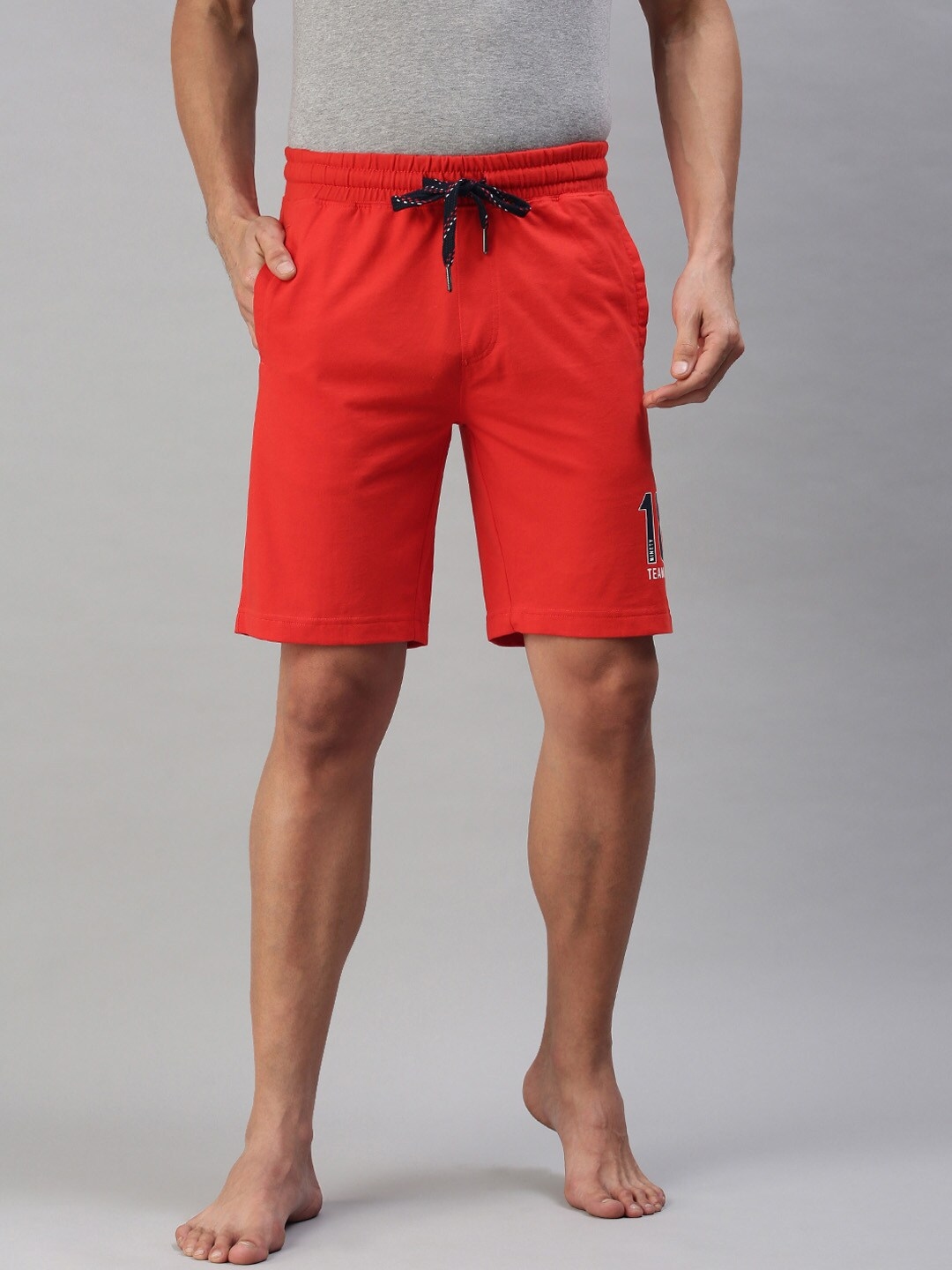 Buy U S Polo Assn Men Red Lounge Shorts Lounge Shorts for Men