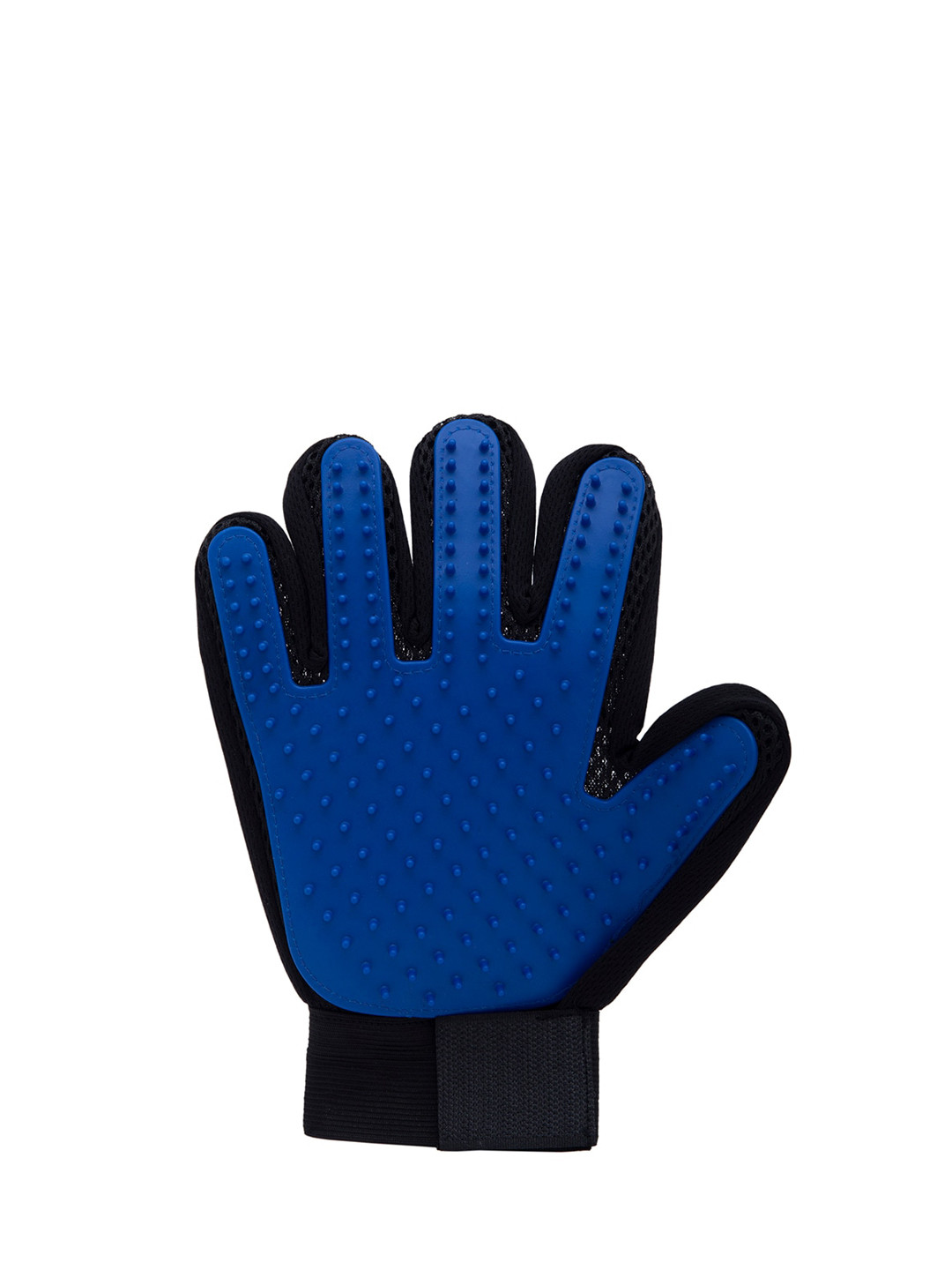 Emily pets Blue Colourblocked Bathing & Grooming Gloves