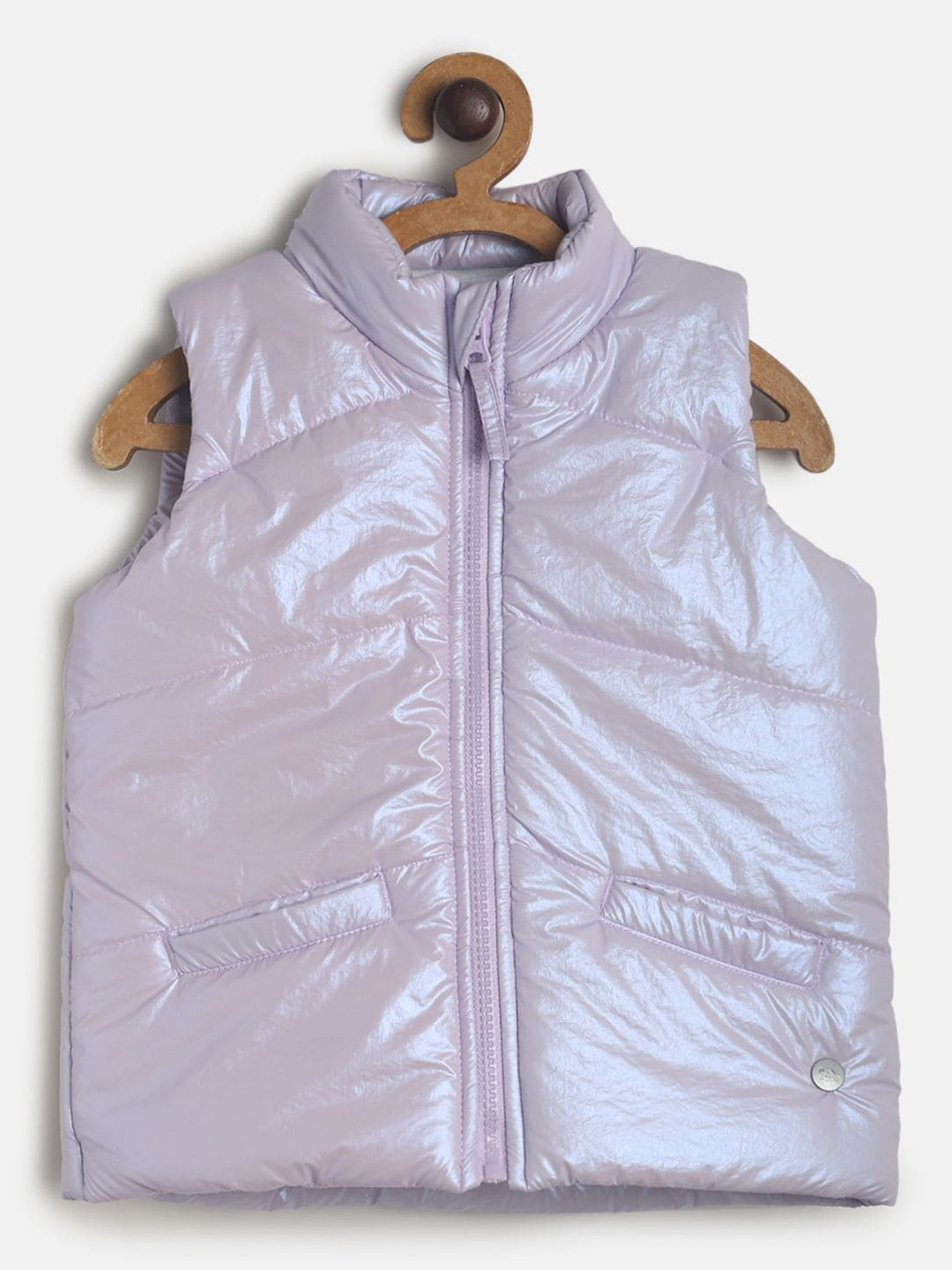 MINI KLUB Girls Purple Padded Jacket