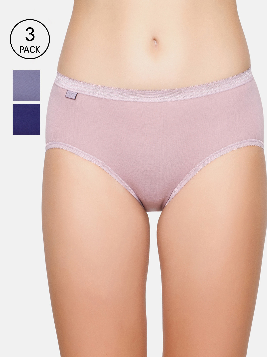 Sloggi Women Sloggi Ultra Soft Basic H Midi Brief - Pack of 3