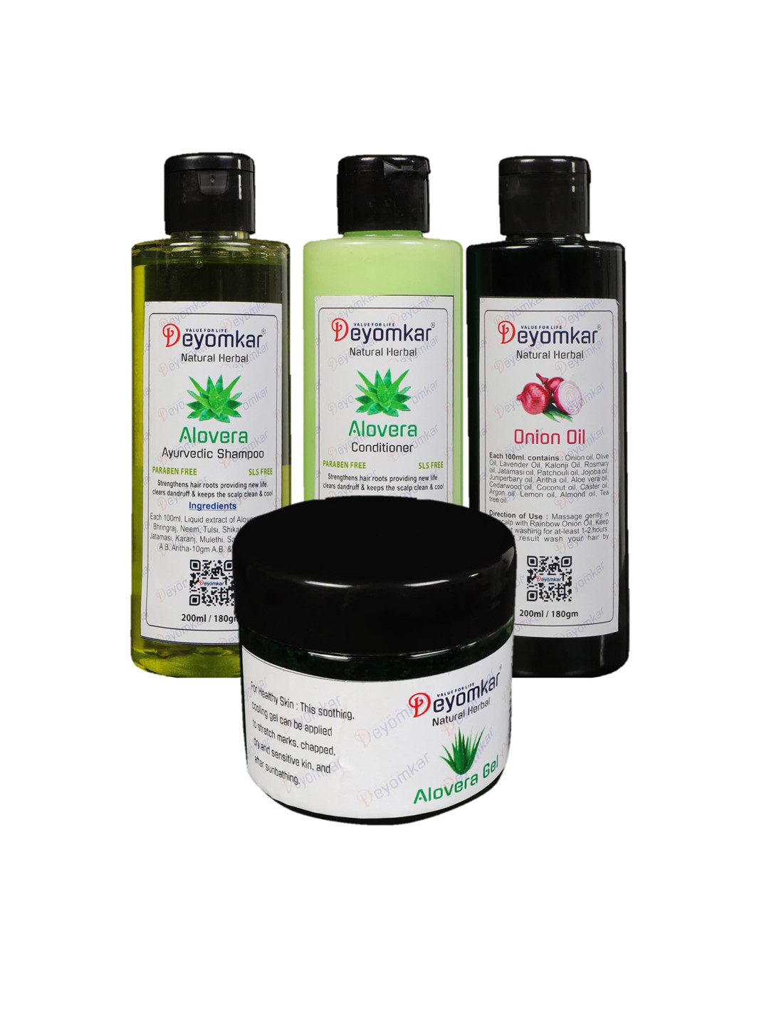 Deyomkar Unisex Hair Grooming Set- 4Pieces