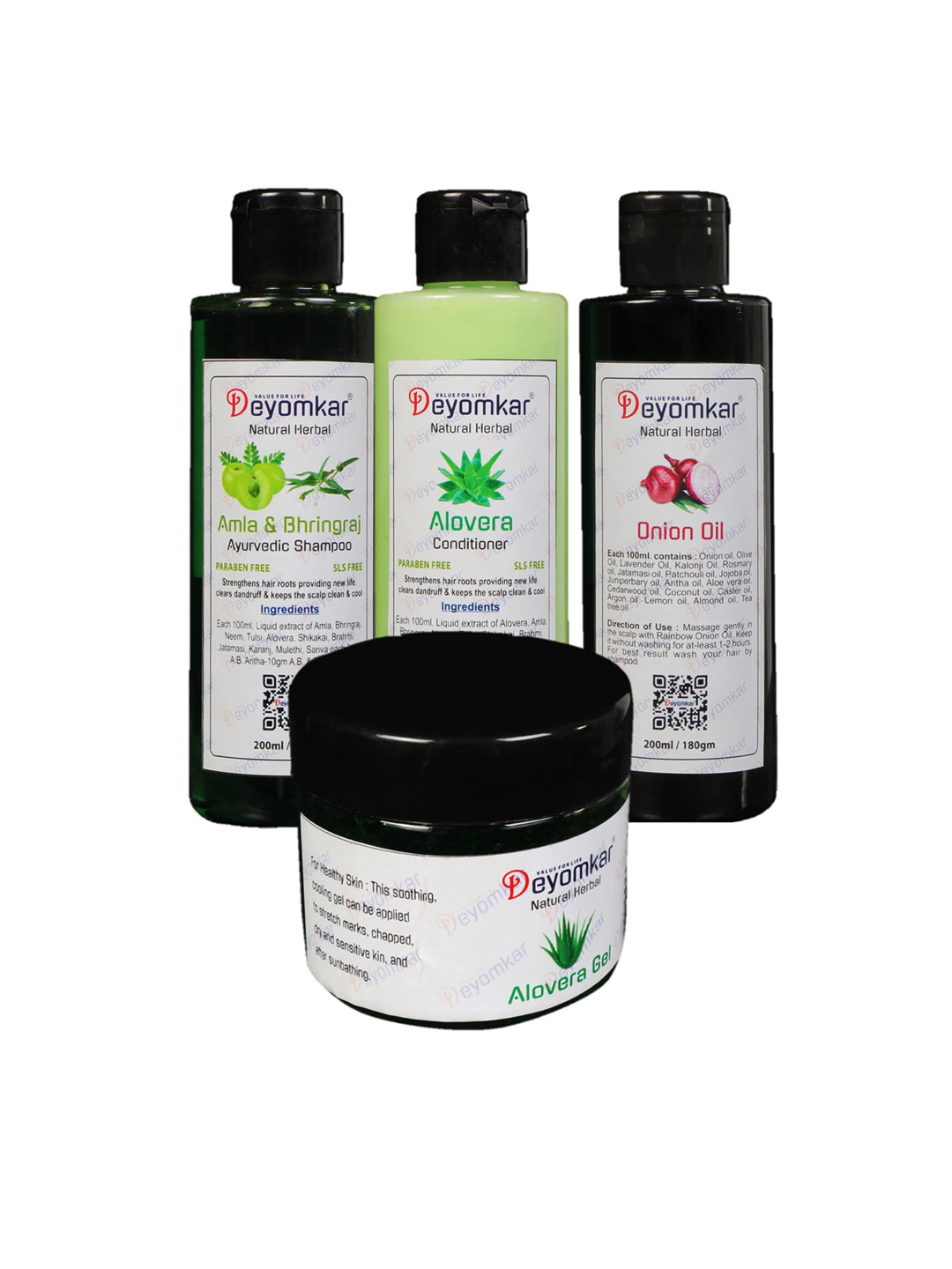Deyomkar 4 Pcs Hair Care Kit