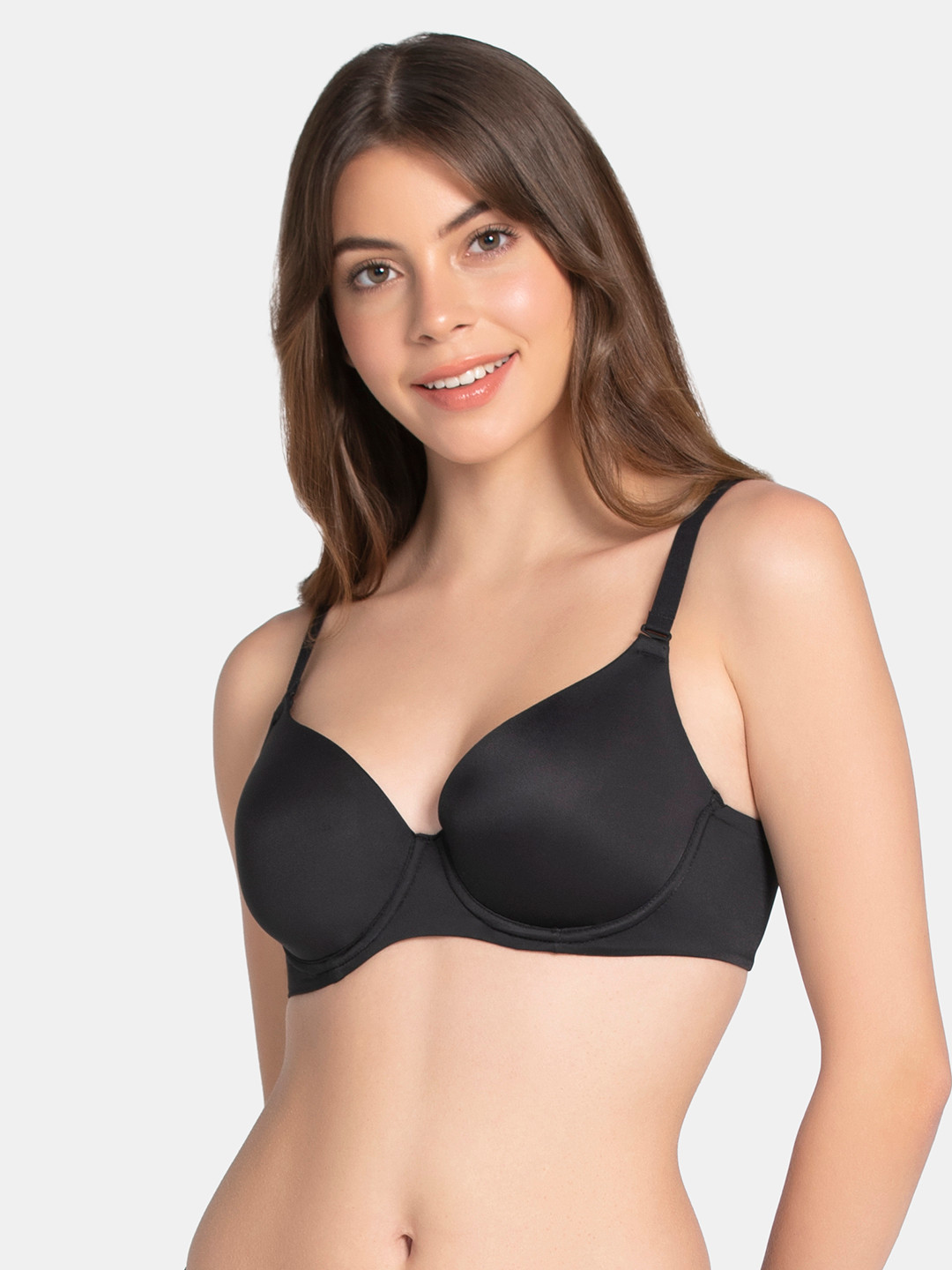 Amante Solid Padded Wired Smooth Moves T-Shirt Bra - BRA81601