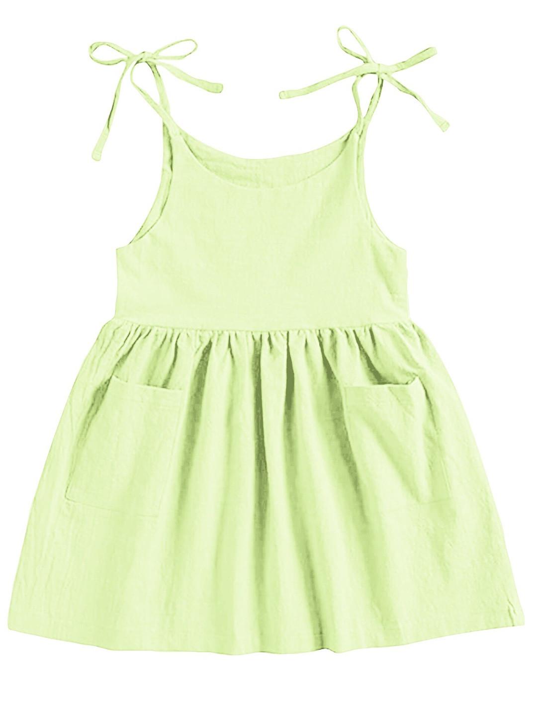 THE BABY ATELIER Girls Green Nightdress
