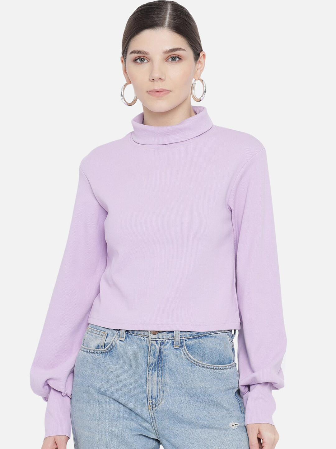 The Dry State Women Purple Sweatshirt