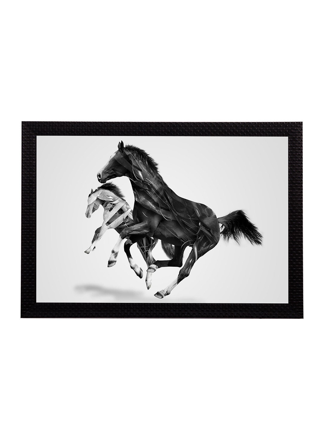 eCraftIndia Satin Matt Wall Rectangle Paintings Wall Art -10 x 14 In