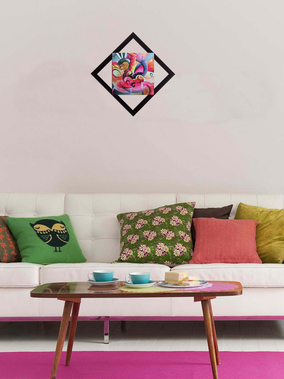 eCraftIndia Multicoloured UV Wall Art