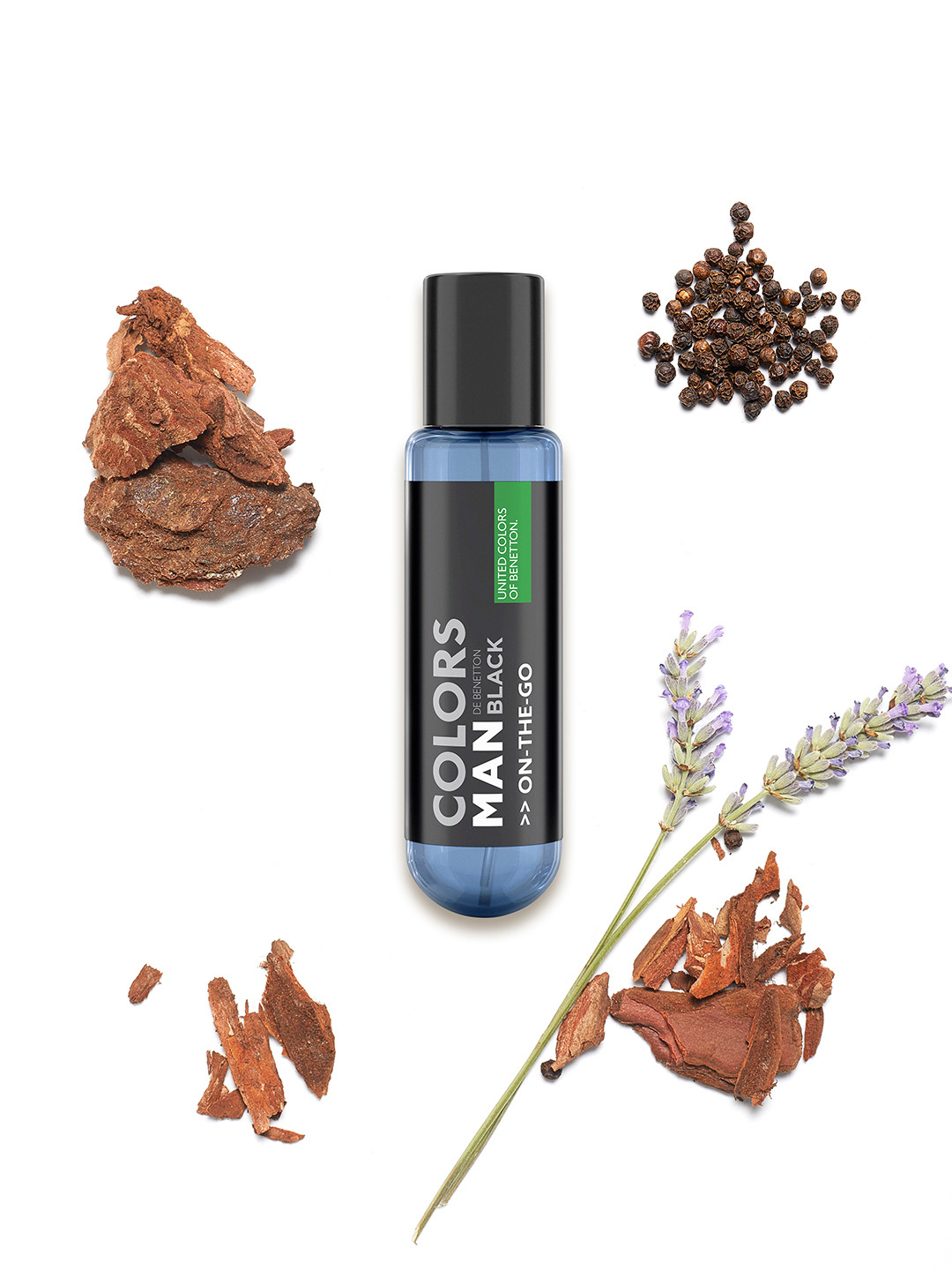 Unied Colors of Benetton Man Black On-The-Go Eau de Toilette 30ml