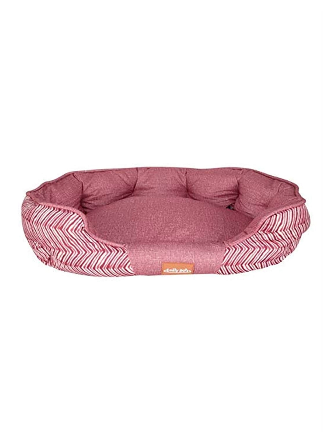 Emily Pets Red Printed Self Warming Pet Bed