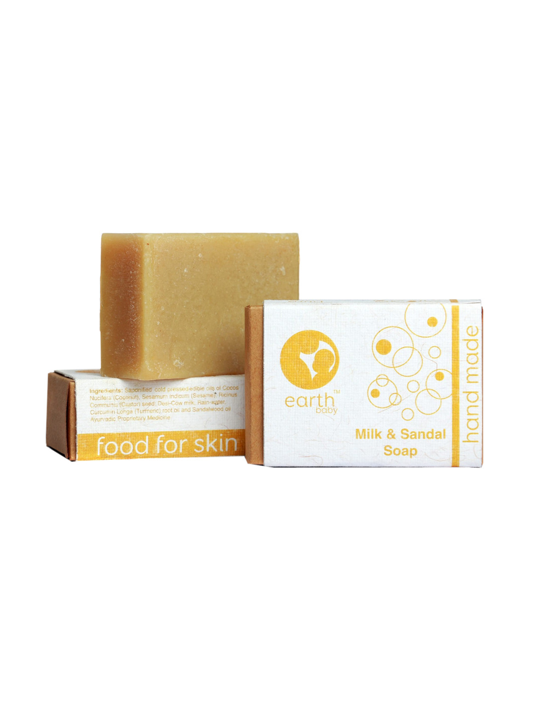 earthbaby Handmade Milk & Sandal Soap 100 g
