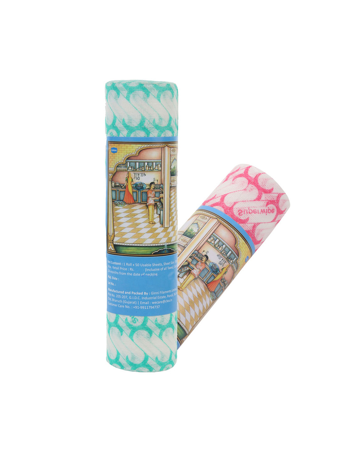 Superwipe Pack of 2 Reusable & Washable Multi-Purpose Household Sheets