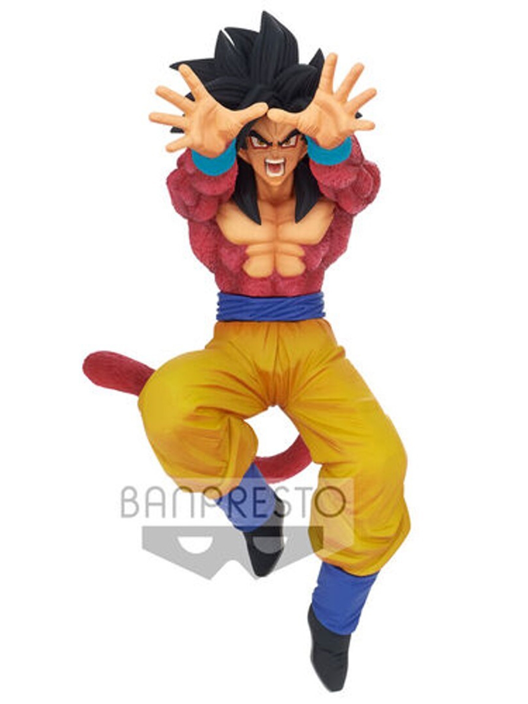 Banpresto Yellow   Maroon Dragon Ball Super Son Goku Fes B   Super Saiyan Gogeta Figure