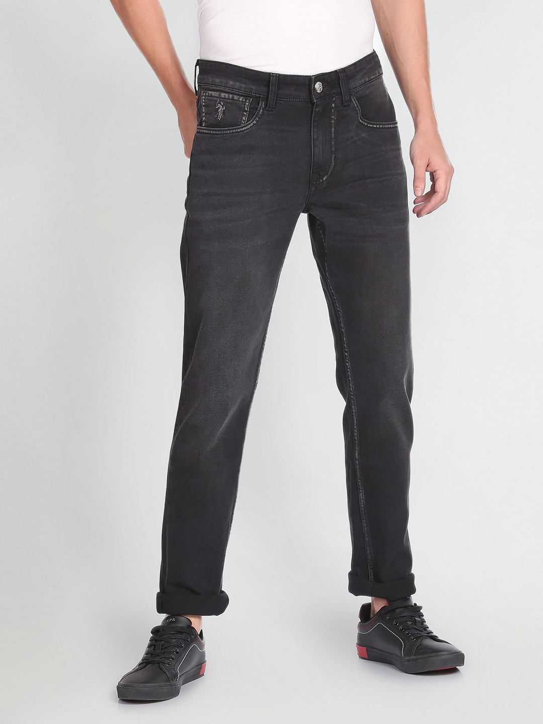 U.S. Polo Assn. Denim Co. Brandon Slim Tapered Fit Jeans