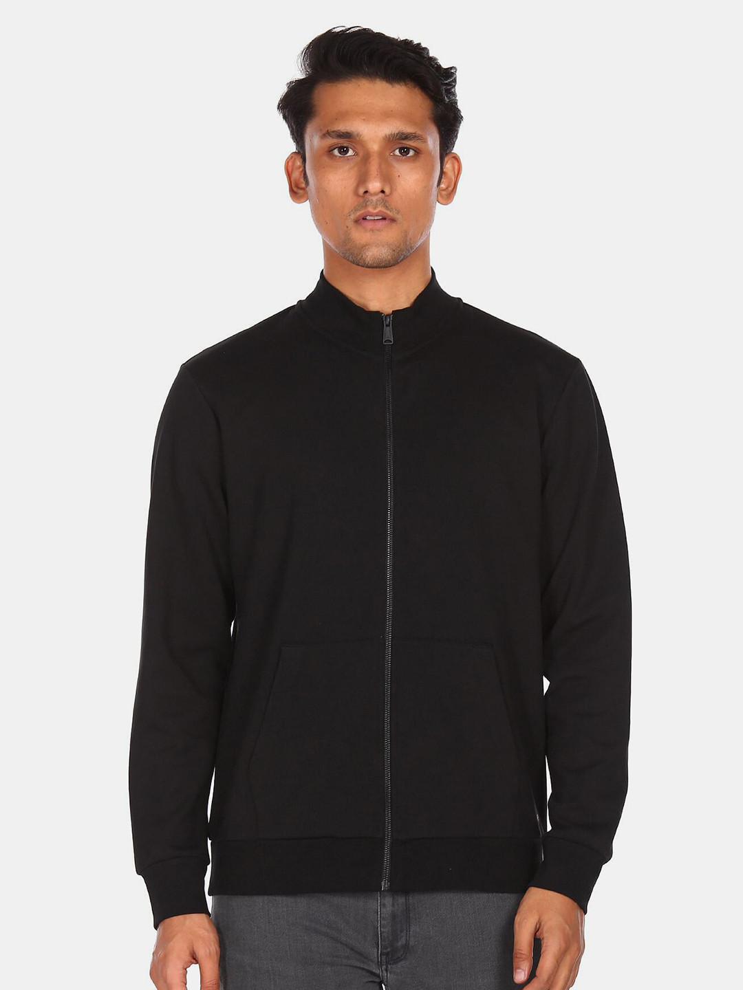 Arrow Sport Men Black Sweatshirt