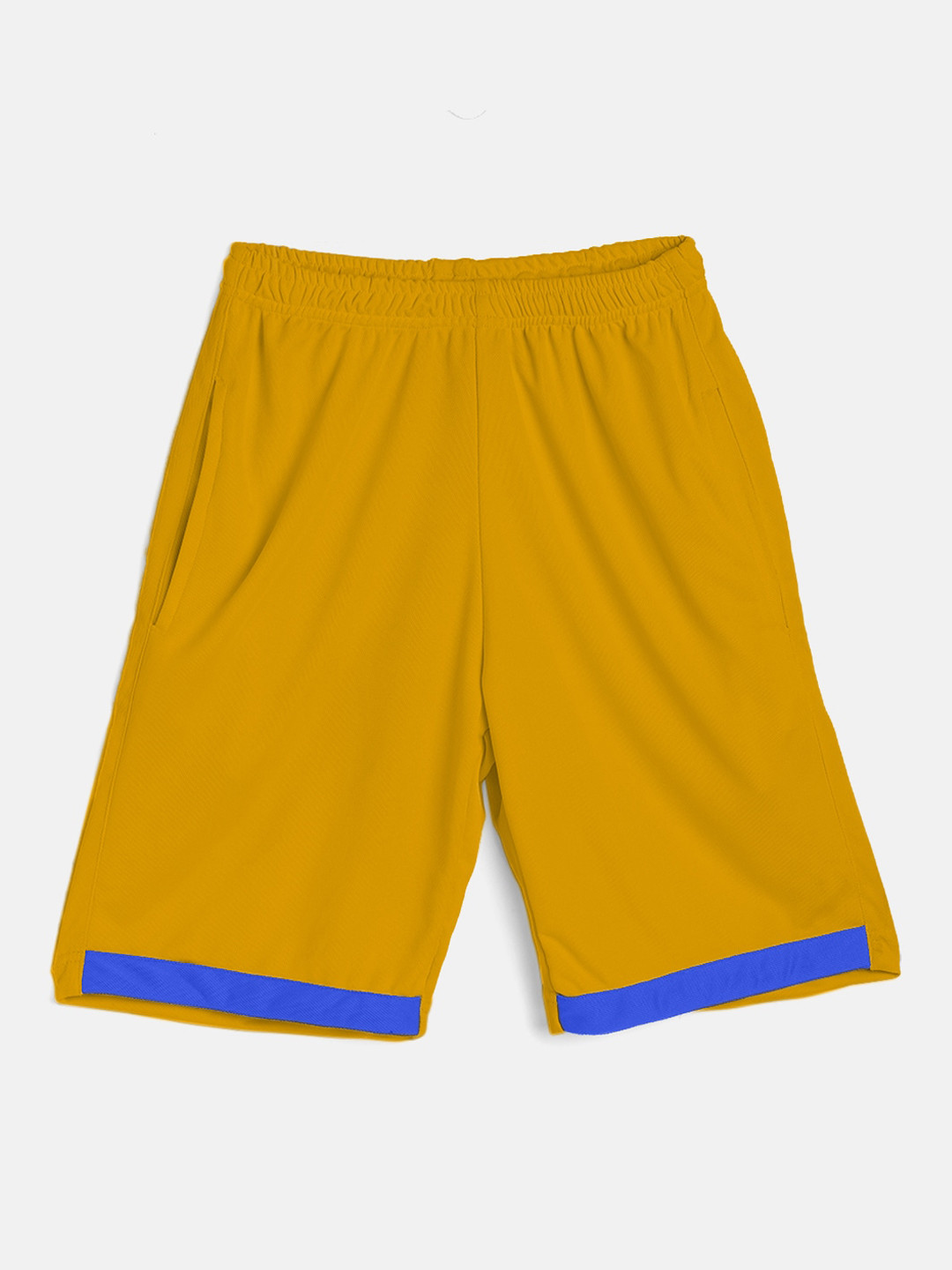 TINY HUG Boys Yellow Shorts