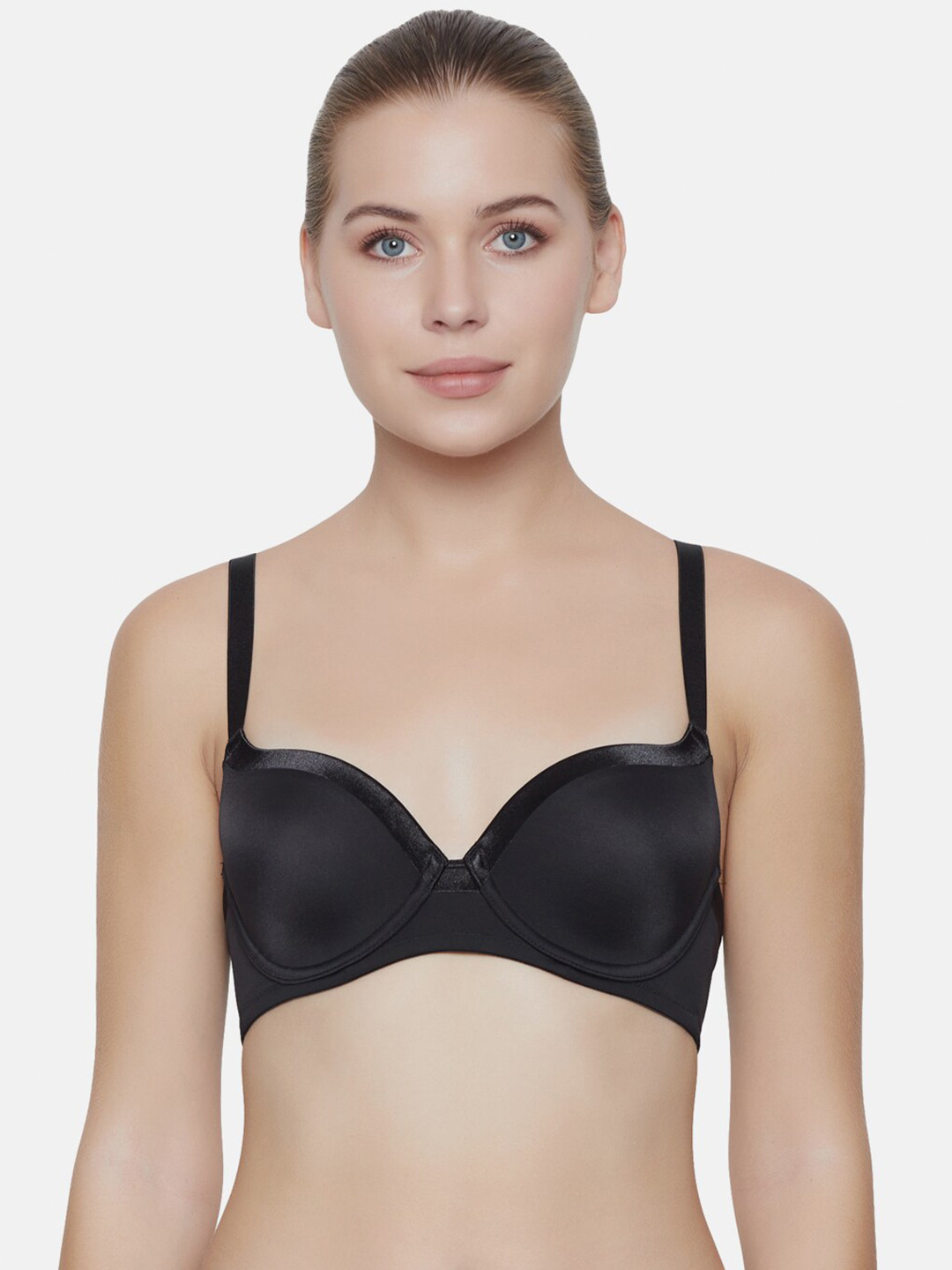 Triumph Women Padded Wired Soft Fabric Elegant T-shirt Bra