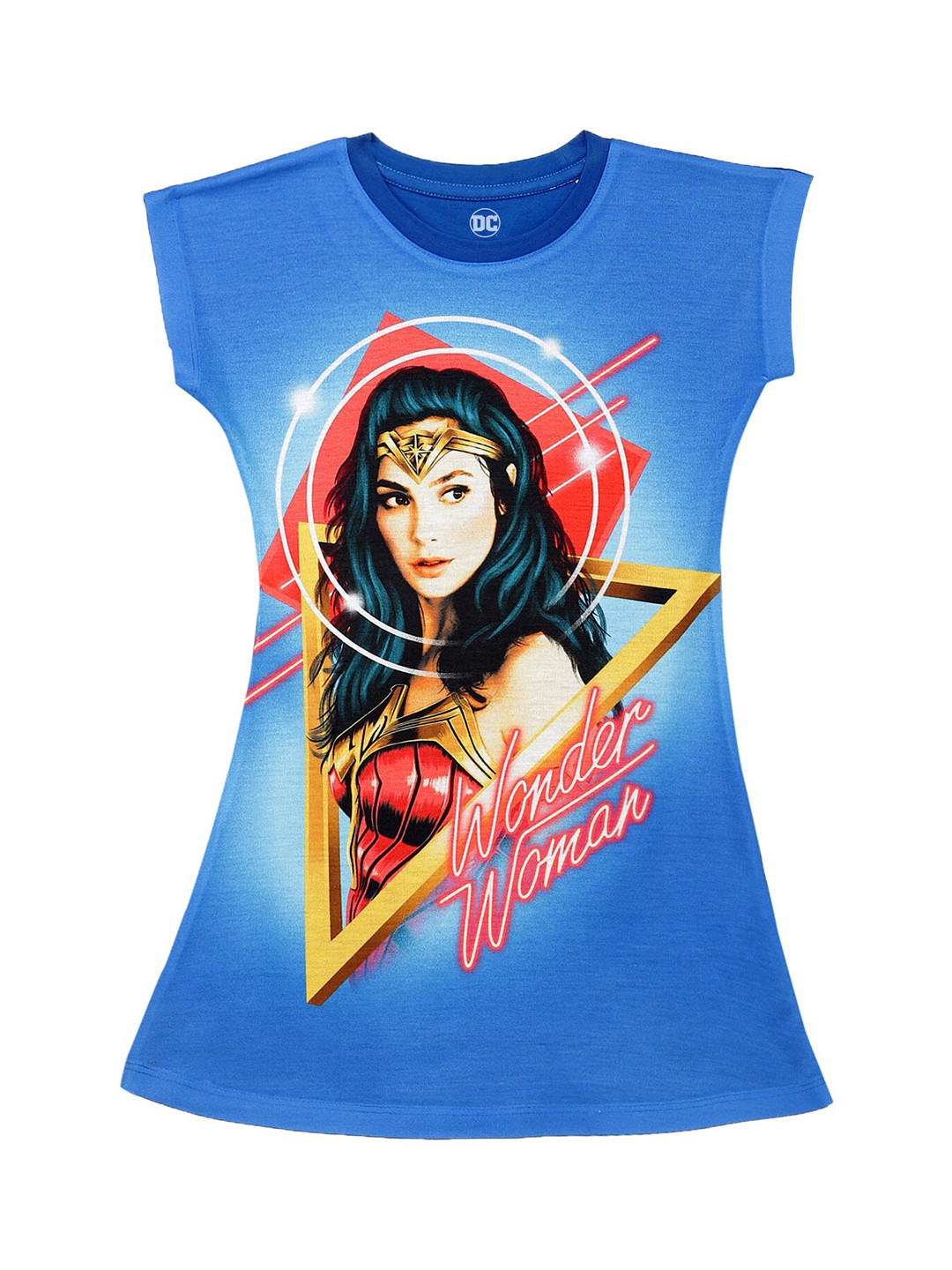 DC by Wear Your Mind Girls Blue A-Line Dress