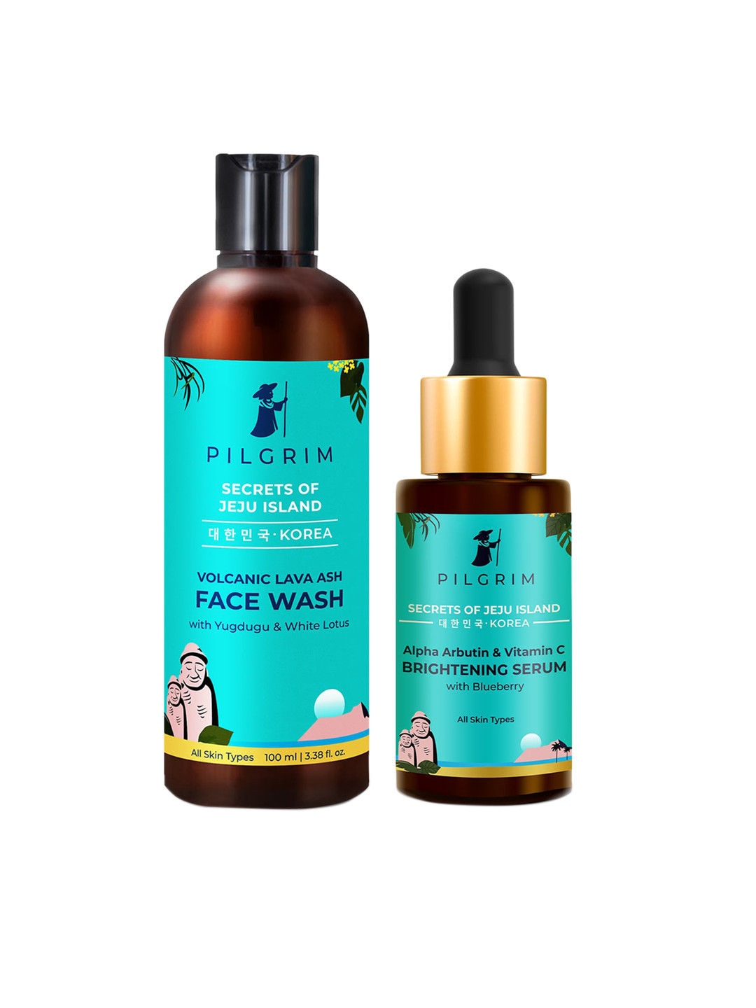 Pilgrim Daytime Hydration Routine for Skin Brightening & Even Skin Tone