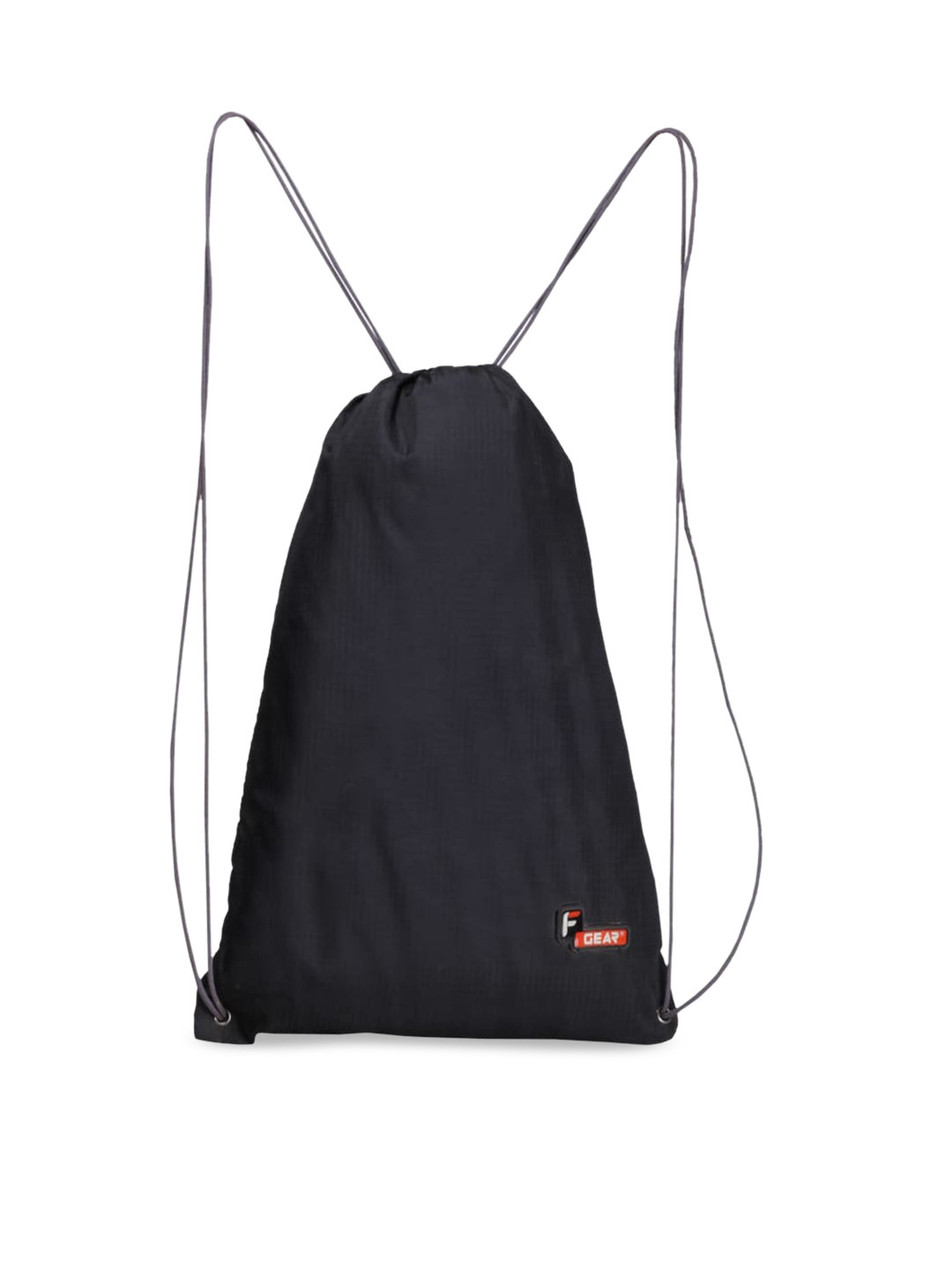 F Gear Unisex Black Solid Gym Bag