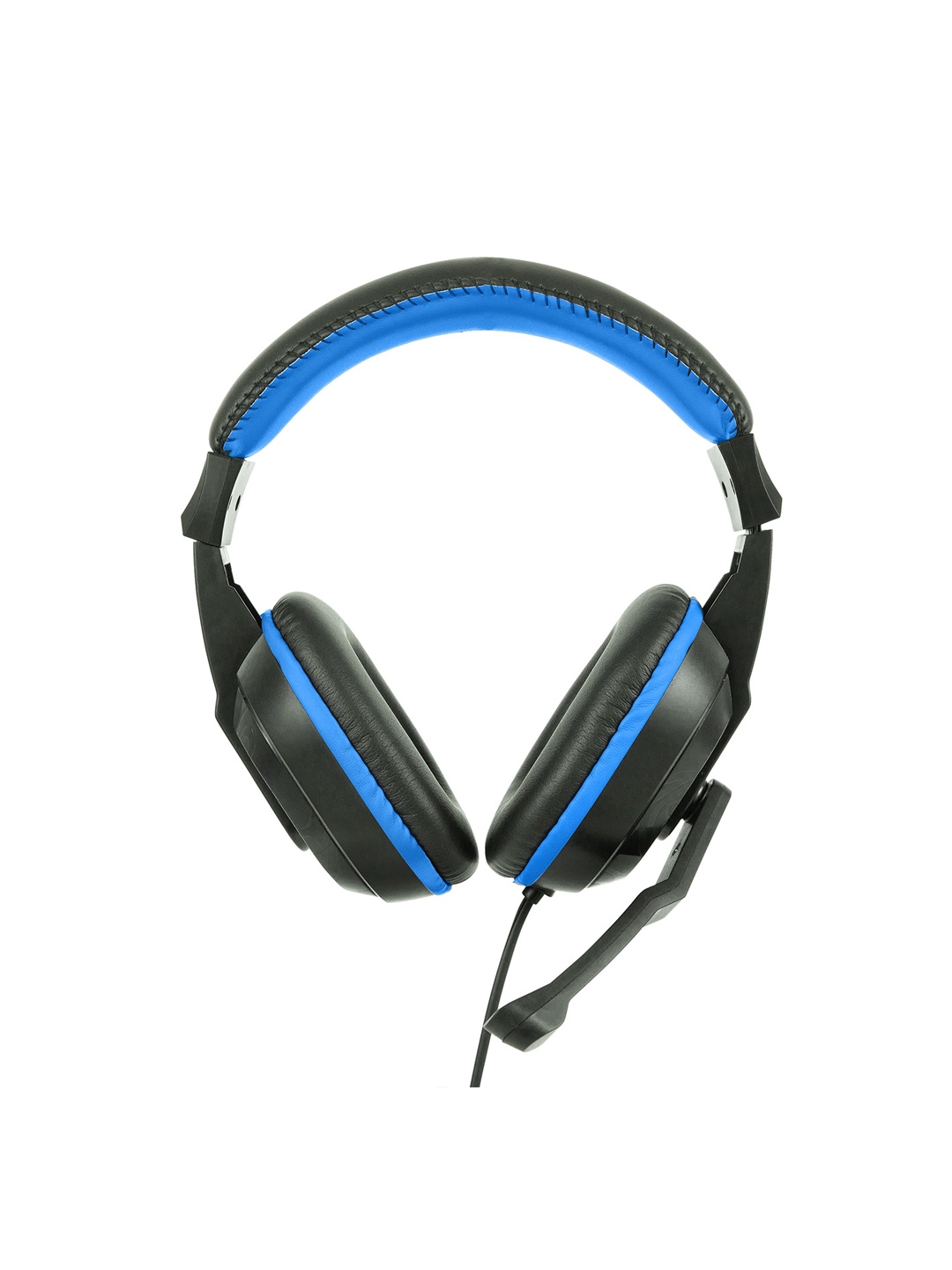 Nu Republic Blue   Black Viper Work N Play Mic and Volume Control Wired Headphone