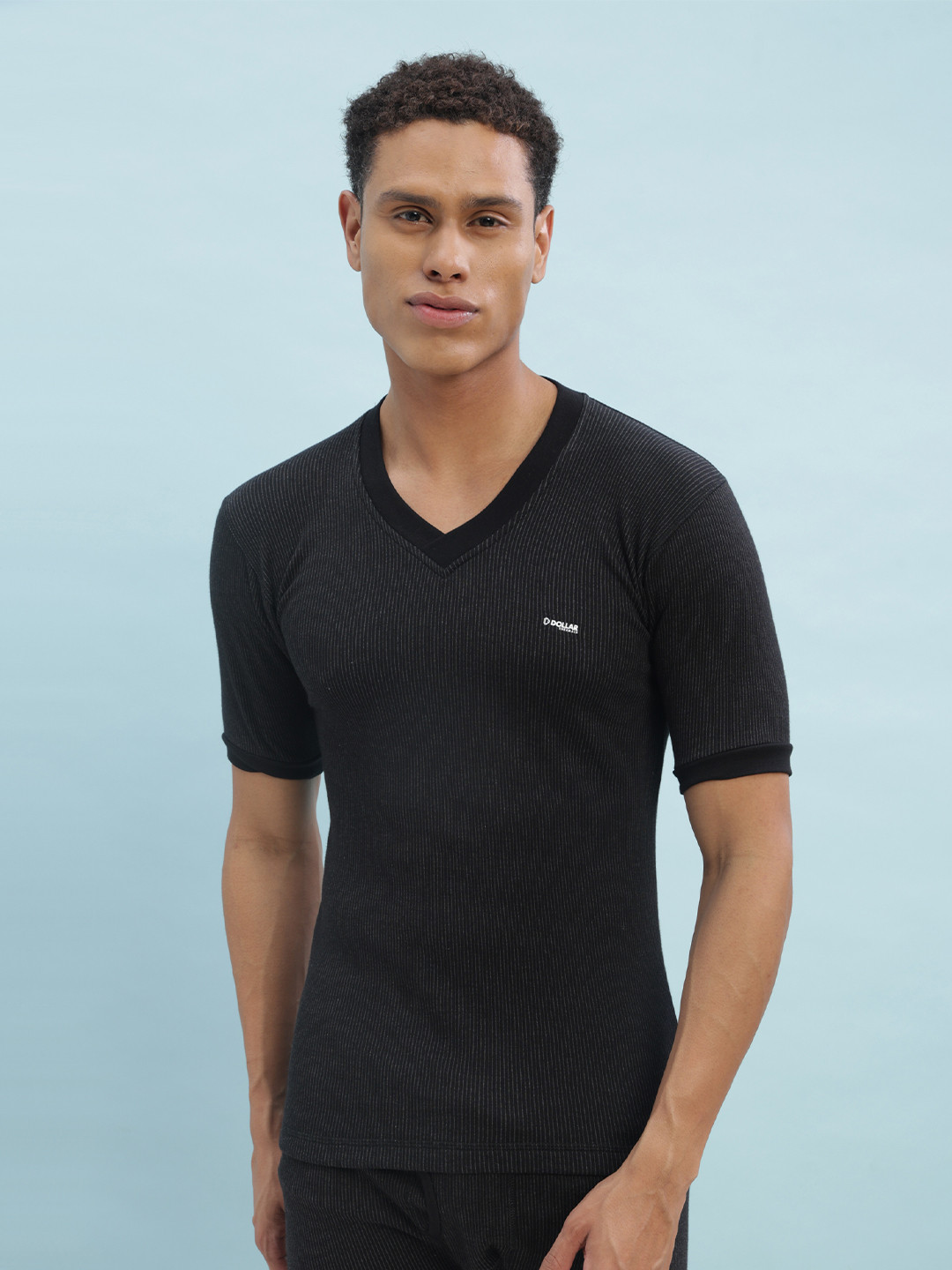 Dollar Ultra Men Black Ultra Thermal Top