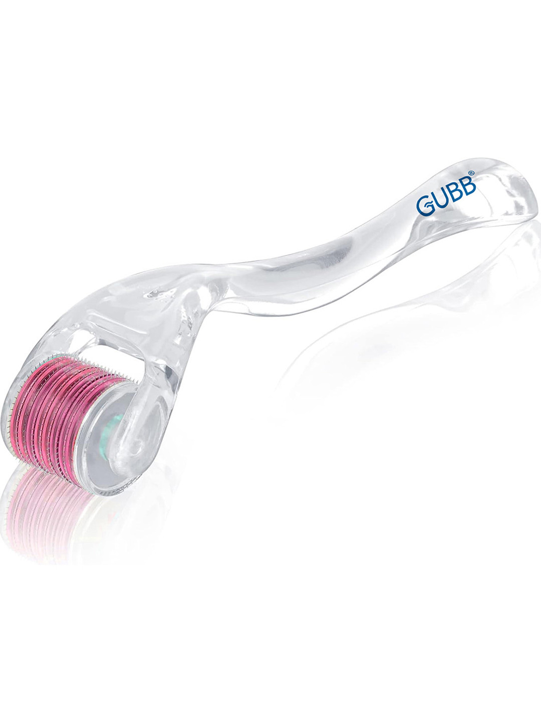 GUBB Pink Derma Roller For Skin Tightening & Rejuvenation