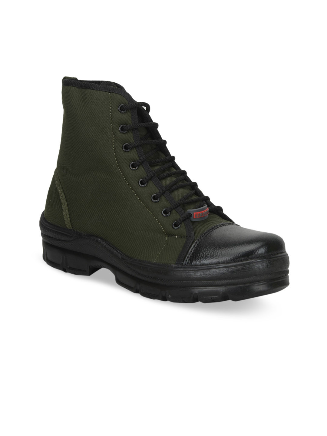 LIBERTY Mens HUNTER-BOT Solid High Ankle Flat Boots