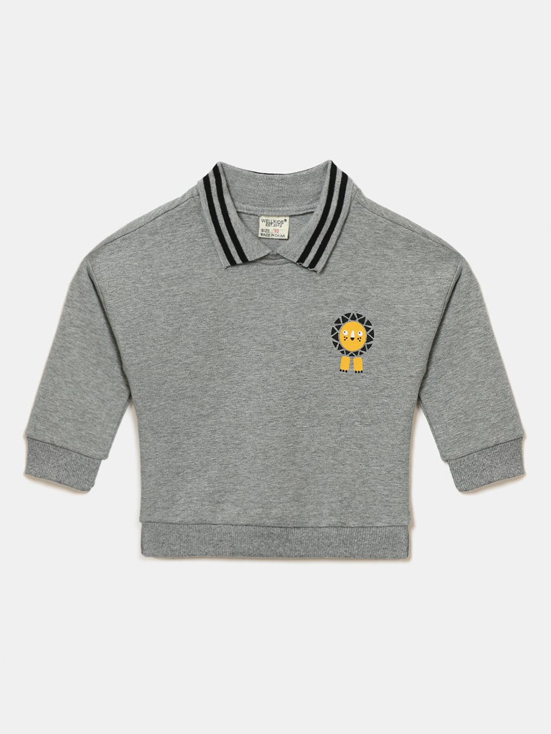 Hopscotch Boys Grey Sweatshirt