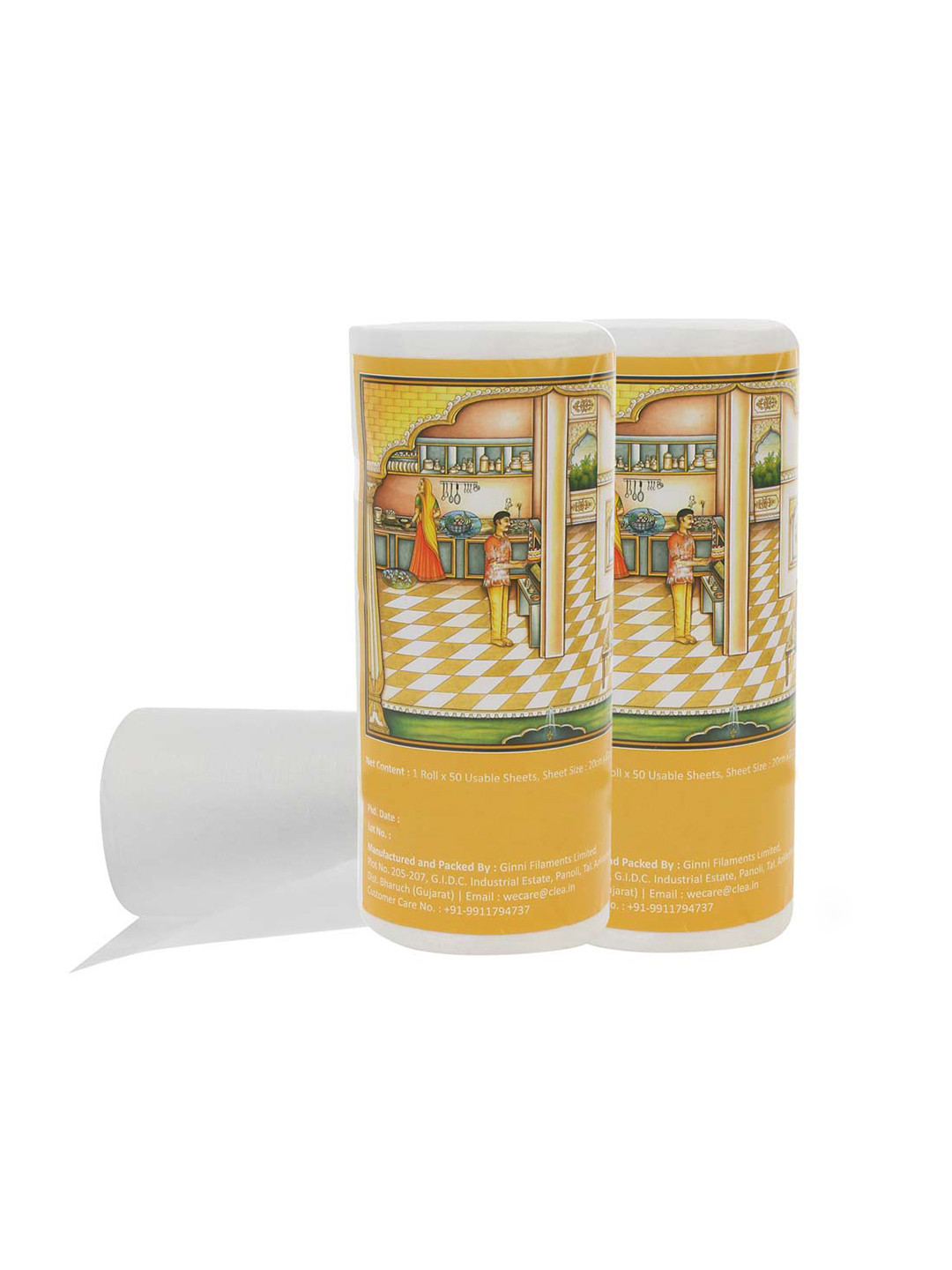 Superwipe Set Of 3 White Reusable & Washable Multi-Purpose Household Sheets