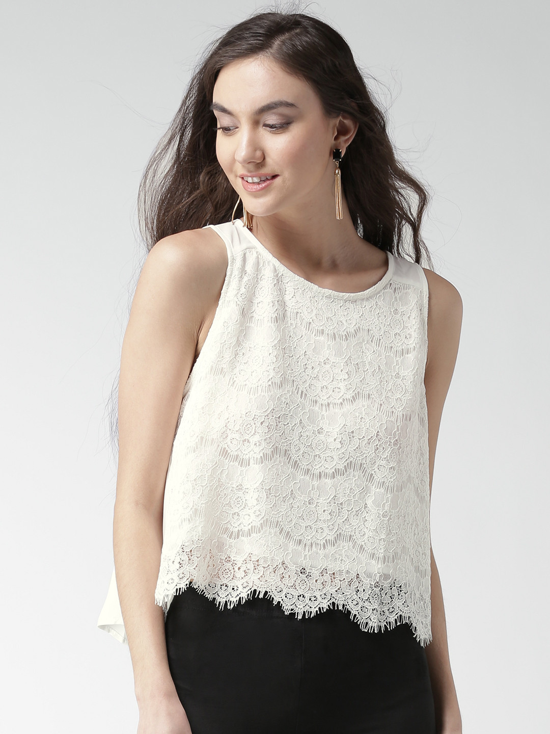 forever 21 lace shirt