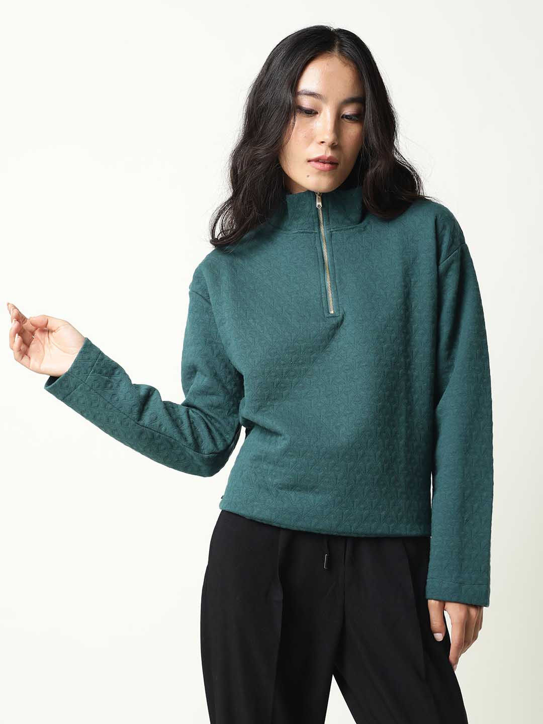 RAREISM Women Green Sporty Jacket