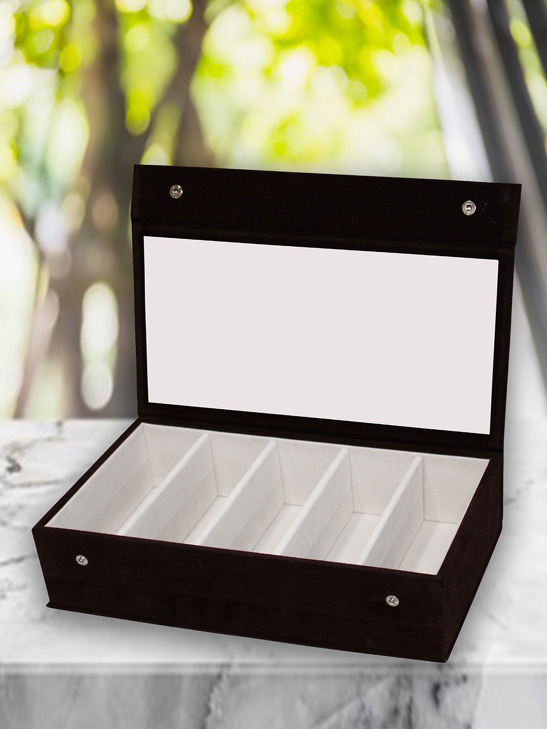 atorakushon Unisex Brown Solid Goggles Organiser