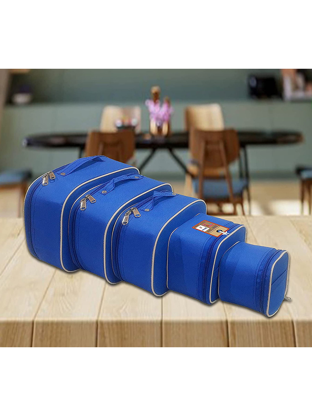 atorakushon Blue Vanity Organizer