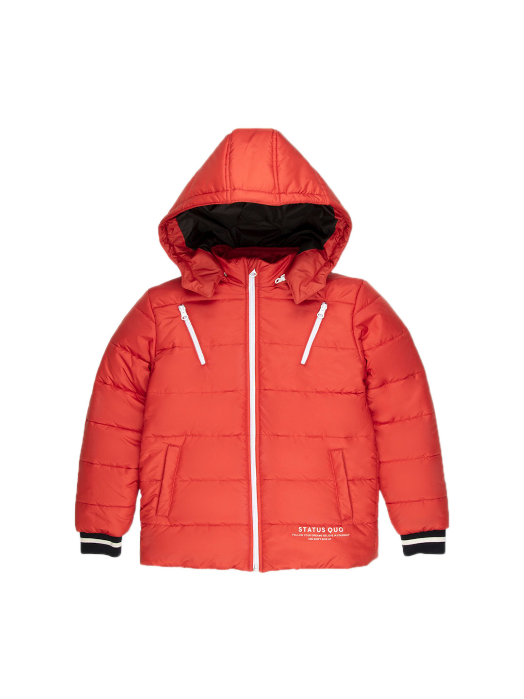 Status Quo Boys Orange Padded Jacket