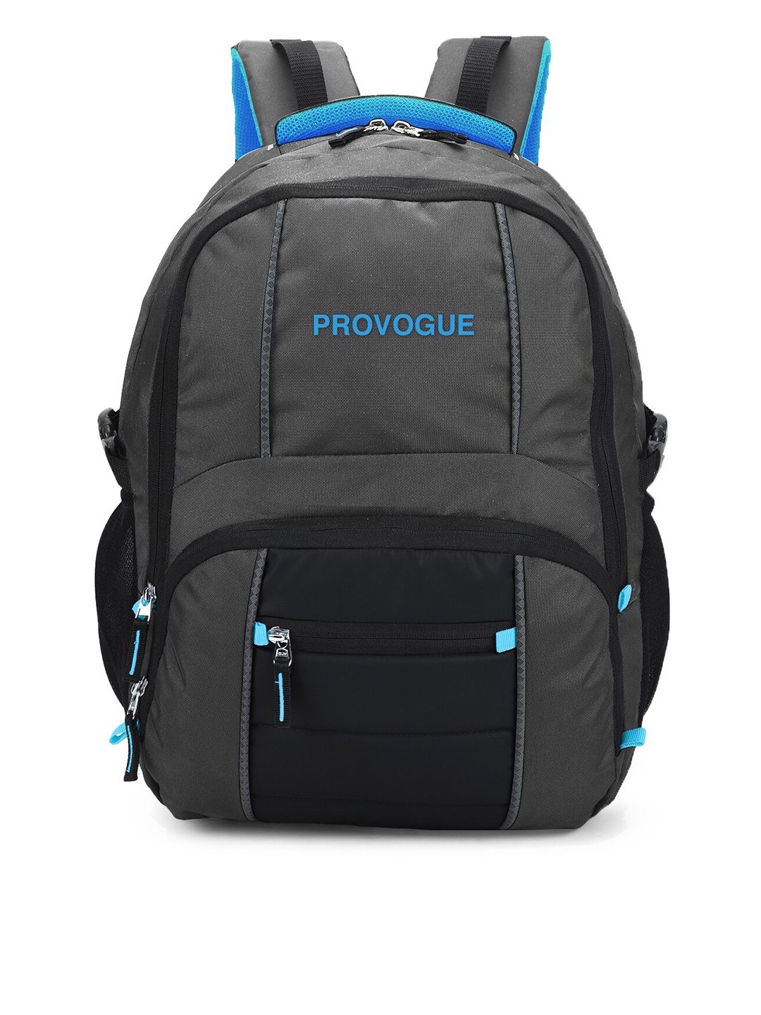 Buy Provogue Unisex Grey Brand Logo Backpack with Rain Cover Backpacks for Unisex 16389028 Myntra