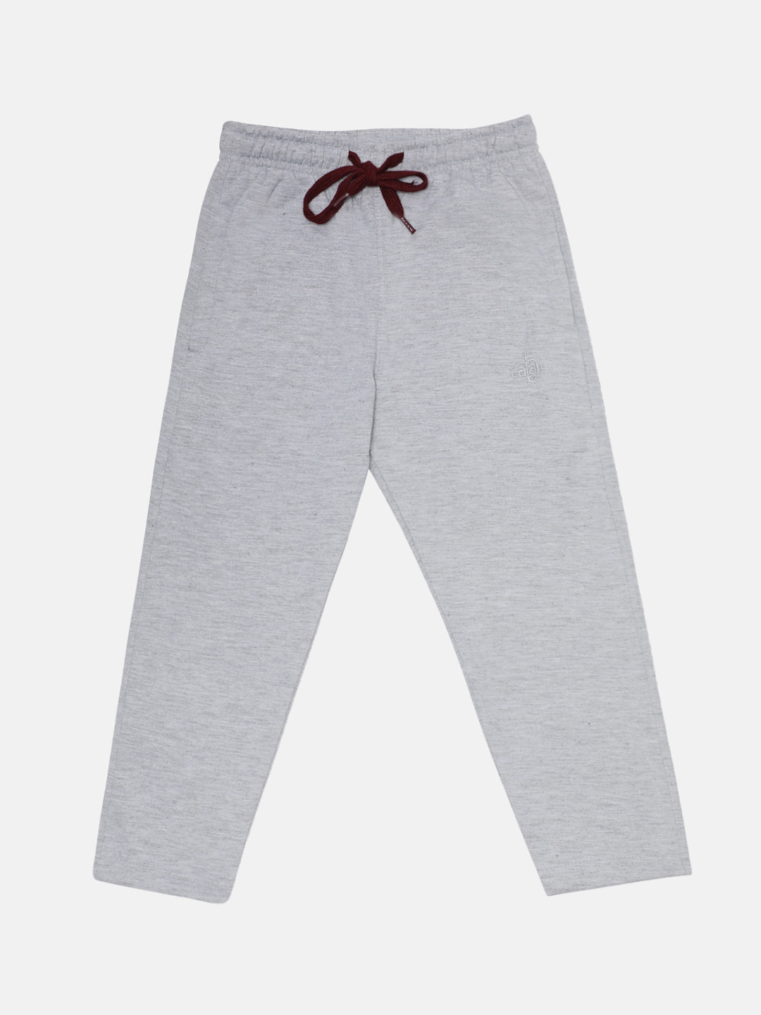 CHIMPRALA Boys Grey Solid Antimicrobial Track Pants