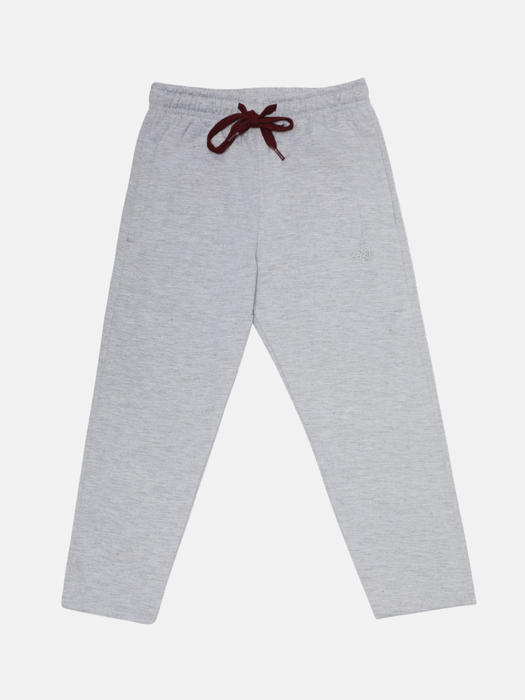 CHIMPRALA Girls Grey Solid Track Pants