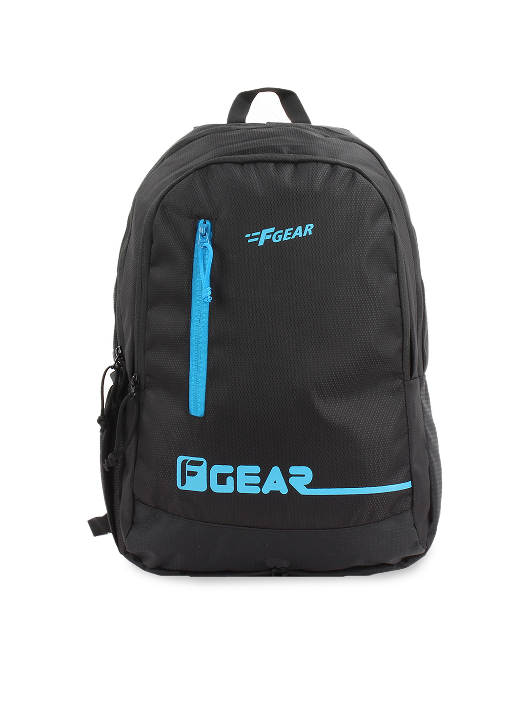F Gear Unisex Black & Blue Solid Bi Frost Backpack