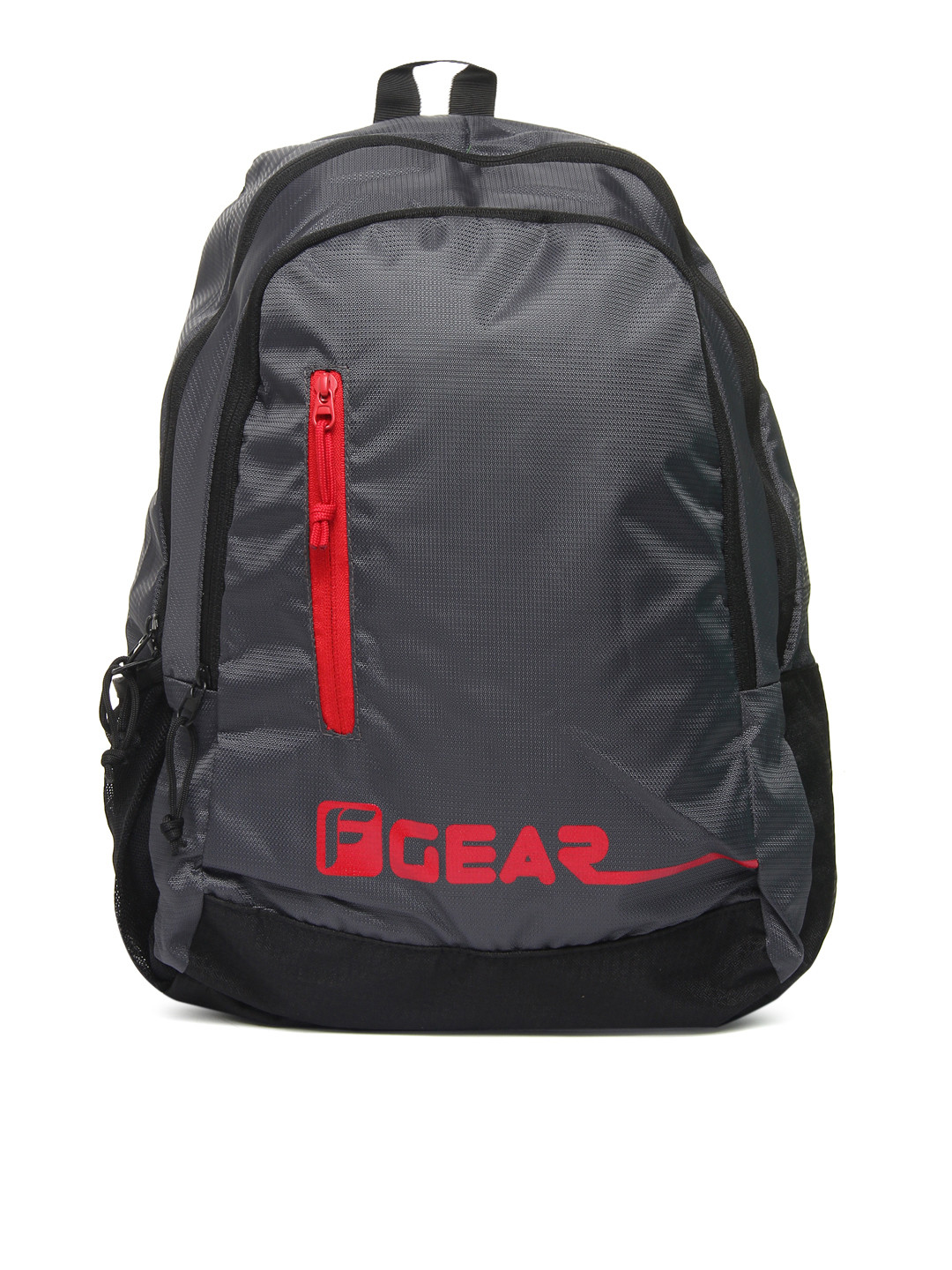 F Gear Unisex Grey & Red Bi Frost Backpack