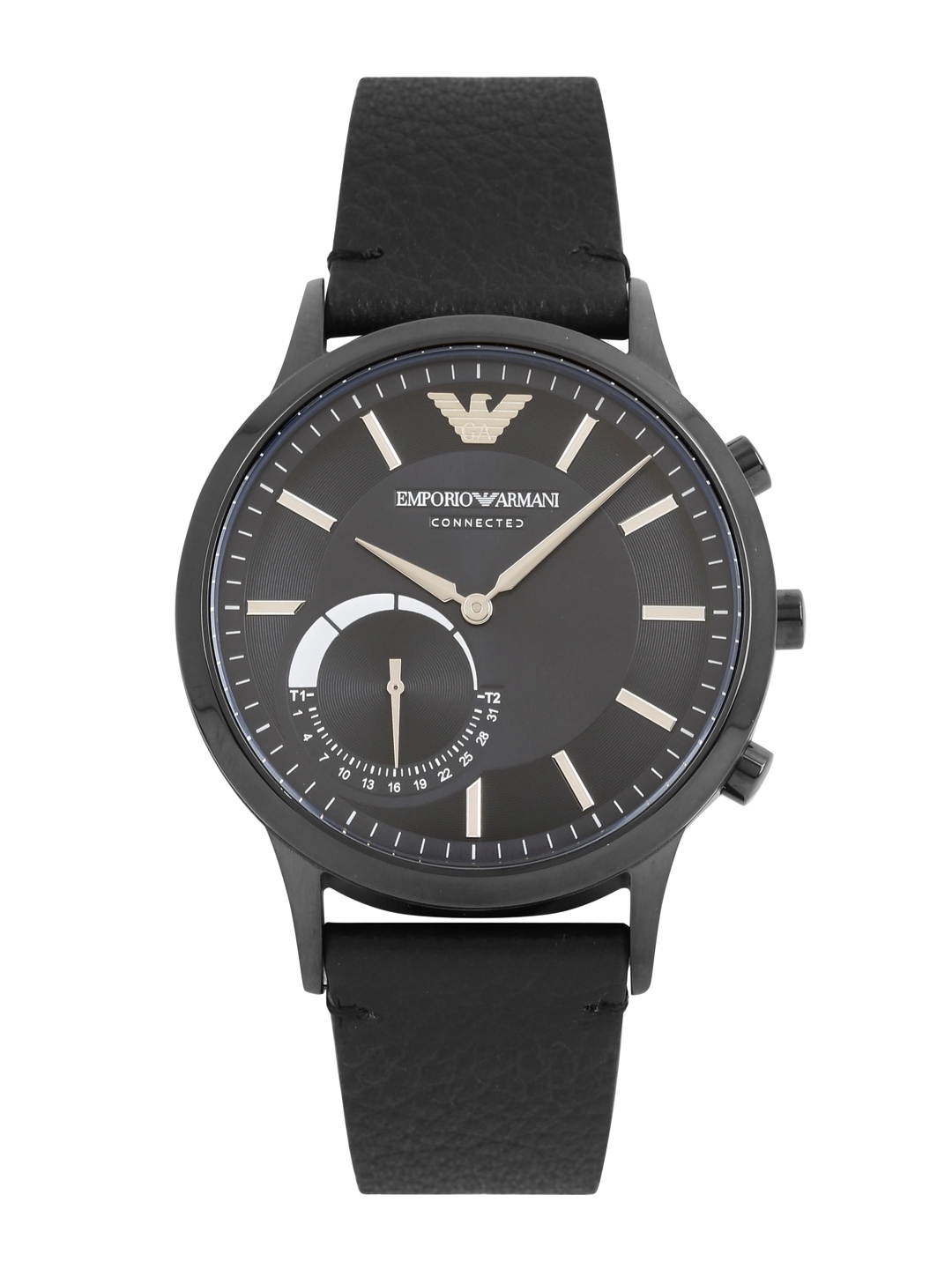 Buy Emporio Armani Connected Men Navy & Black Hybrid Smart Watch ART3004 -  Smart Watches for Men 1639667 | Myntra