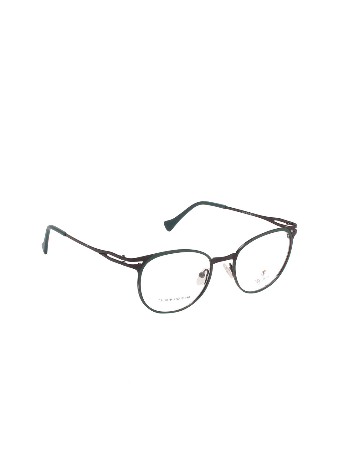 Ted Smith Women Green & Black Full Rim Cateye Frames Eyeglasses