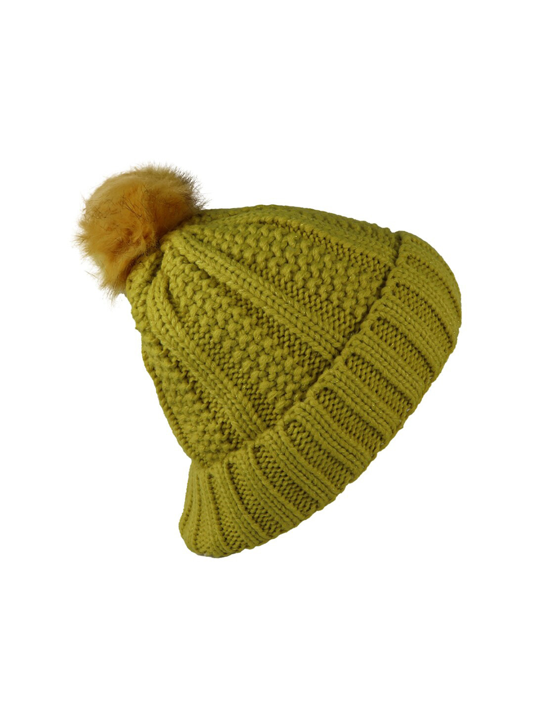 iSWEVEN Unisex Olive Green Beanie