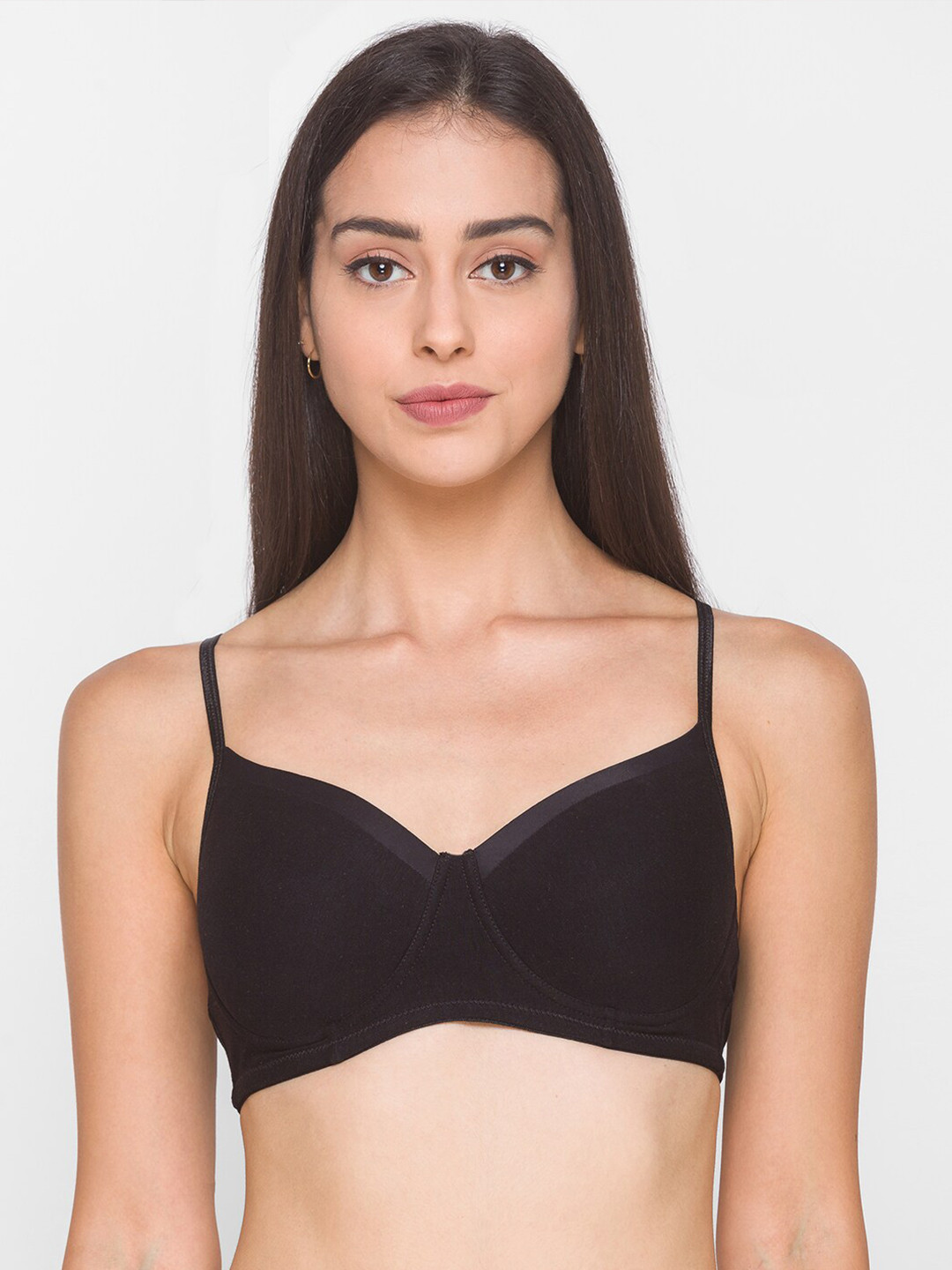 Candyskin Black Lightly Padded Bra