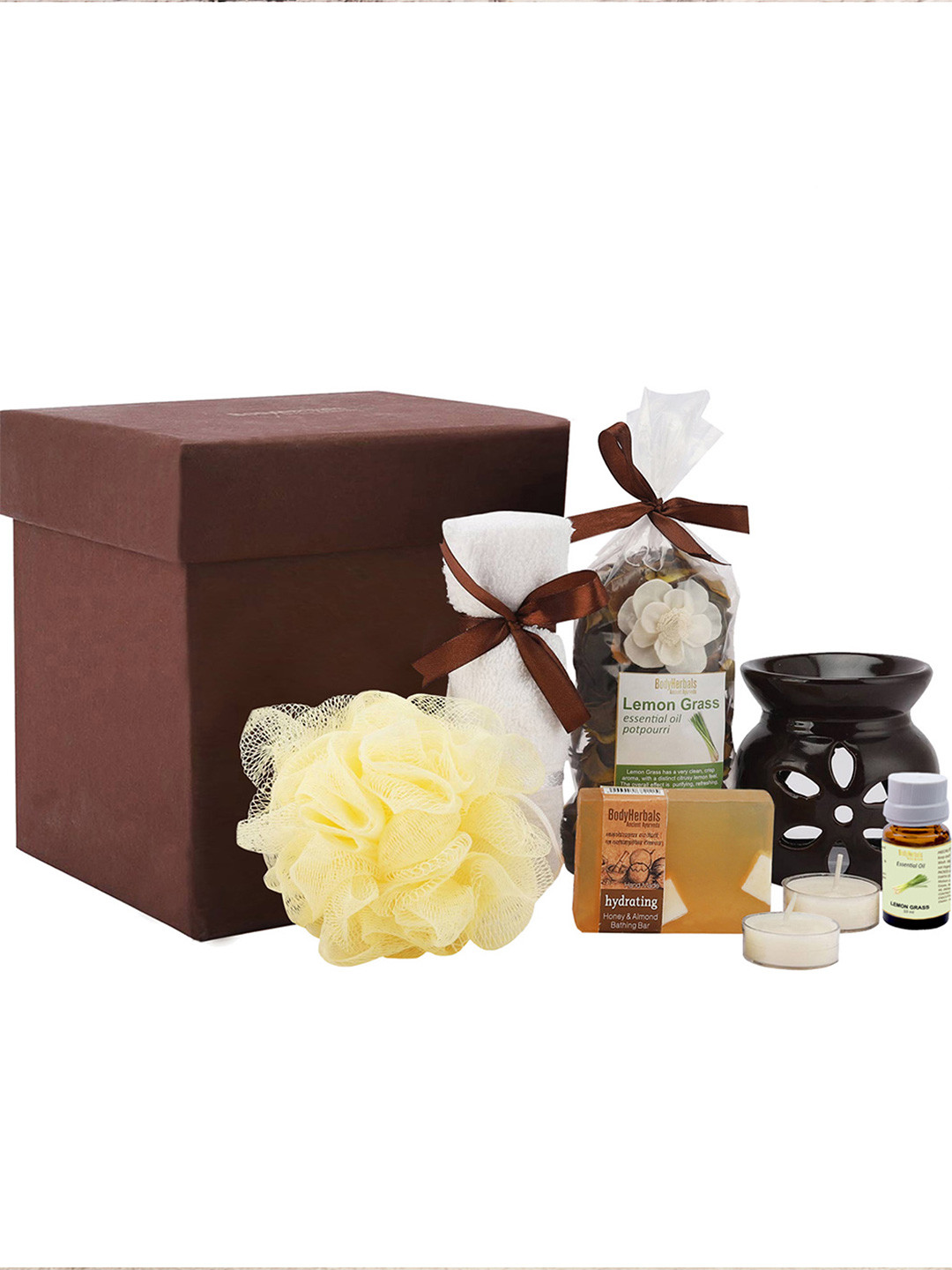 BodyHerbals 7 Pcs Honey & Almond Soap Spa Gift Set