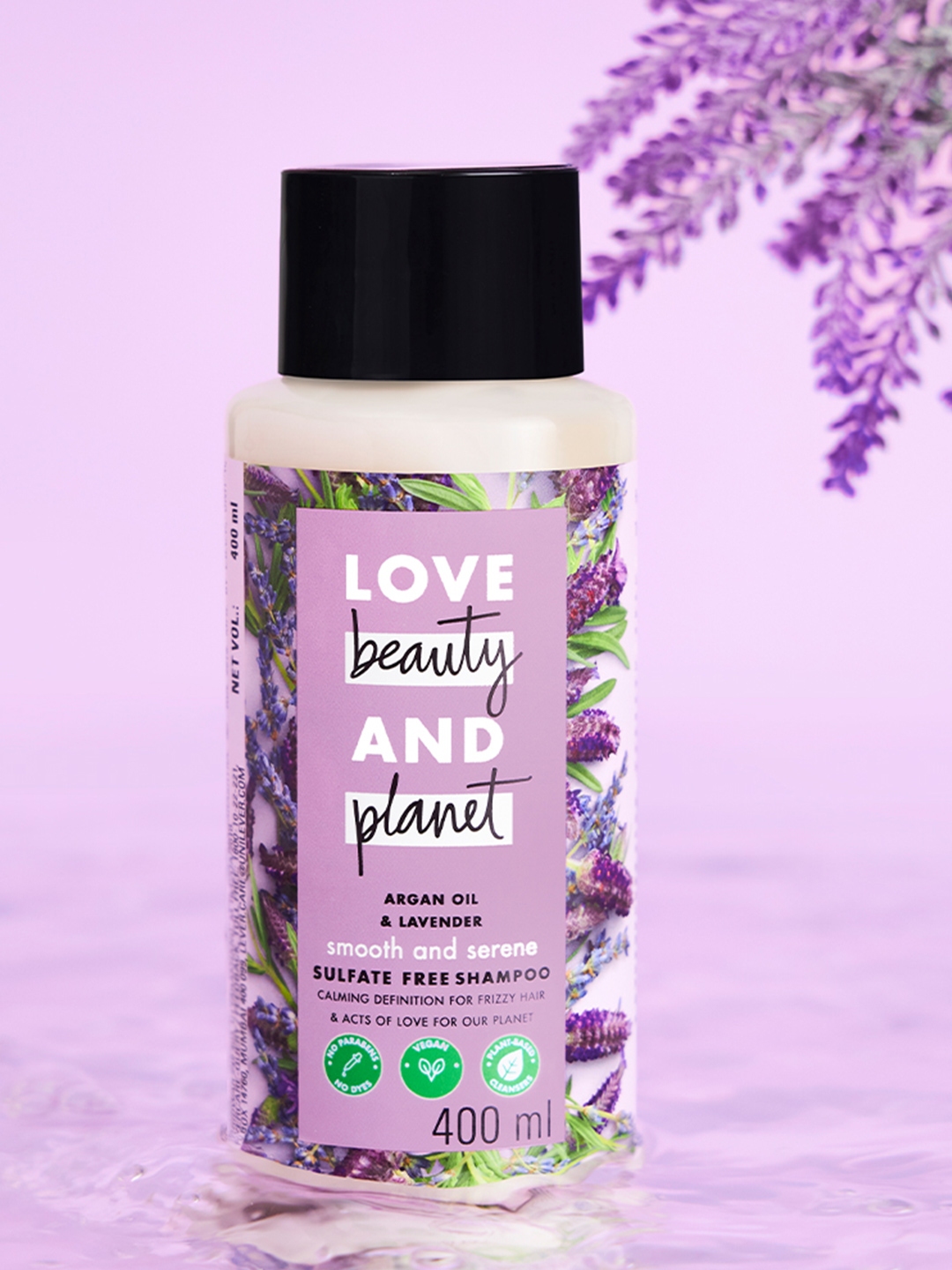 Love Beauty And Planet Argan Oil & Lavender Smooth & Serene Shampoo 400 mL  : : Beauty & Personal Care