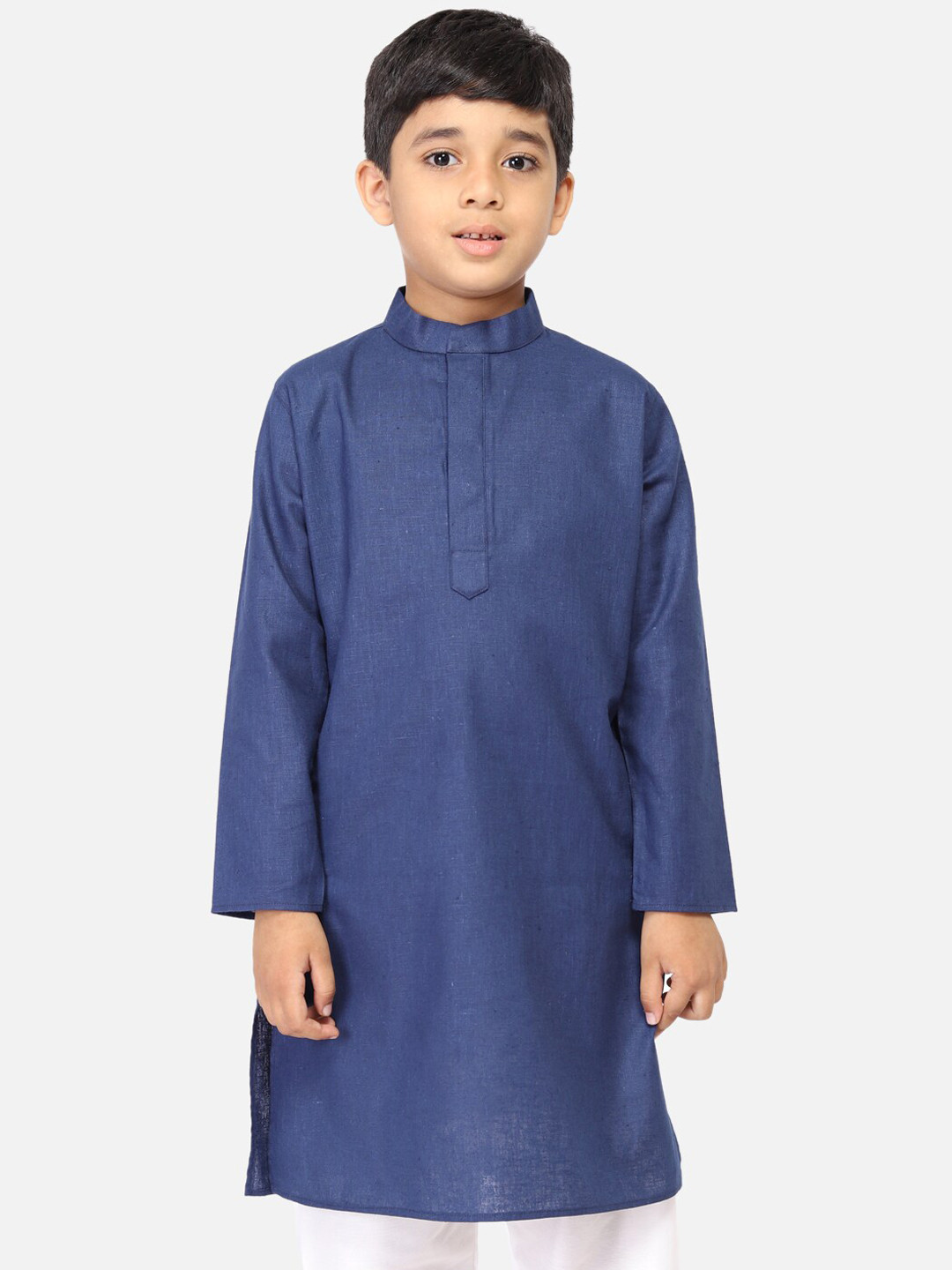 TABARD Boys Blue Cotton Kurta
