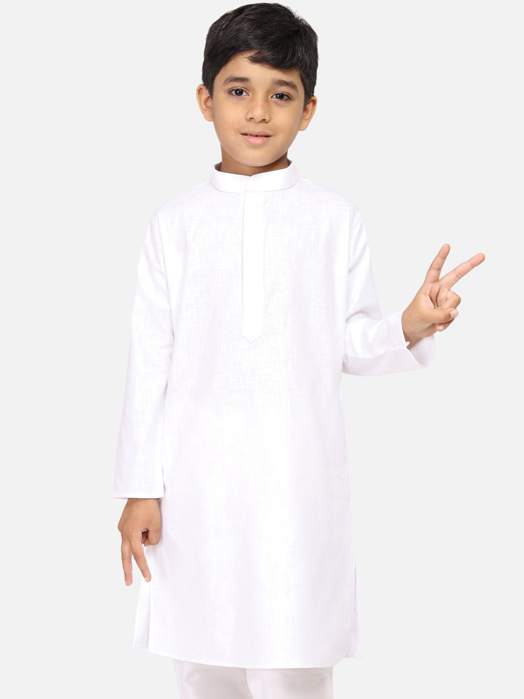 TABARD Boys White Kurta